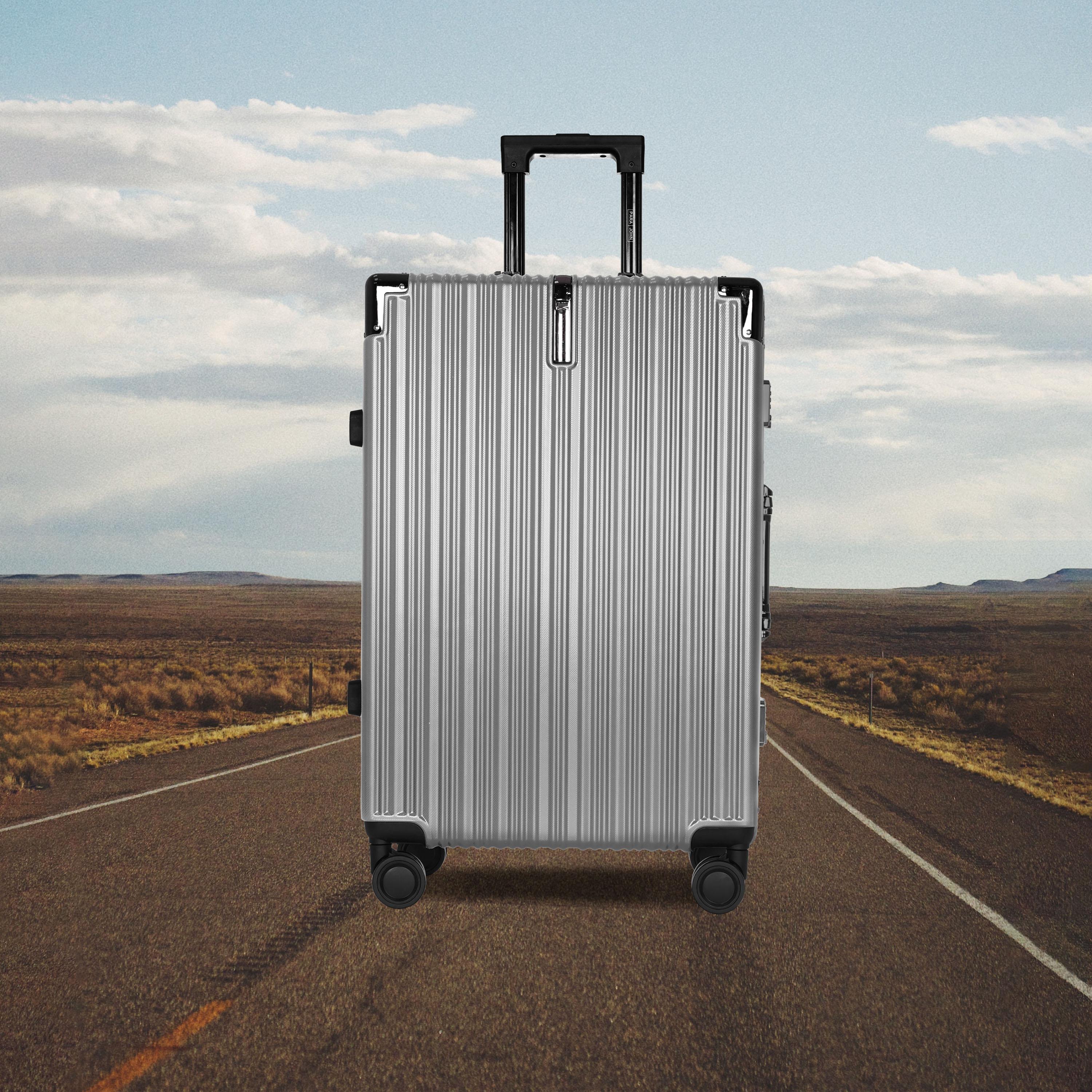 Para John Set of 3 ABS Hard Sided 4-Wheeler Spinner Trolley Bag with Combination Lock-travel-luggagesandbags-luggage-image-18