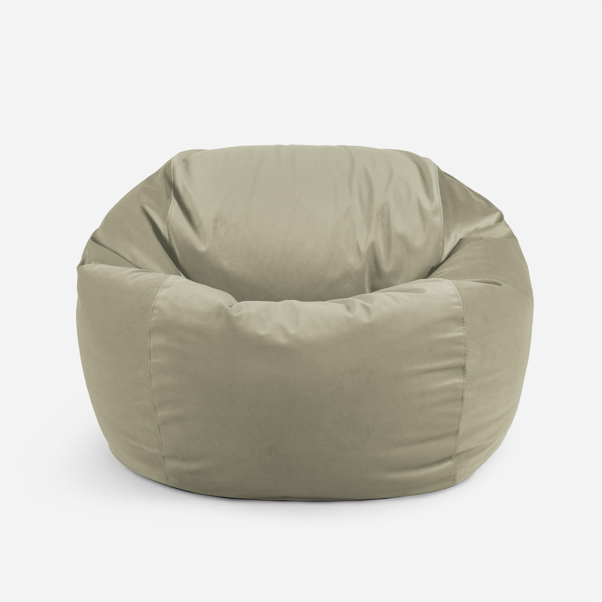 Lanny Sphere Velvet Bean Bag - 90x140 cm