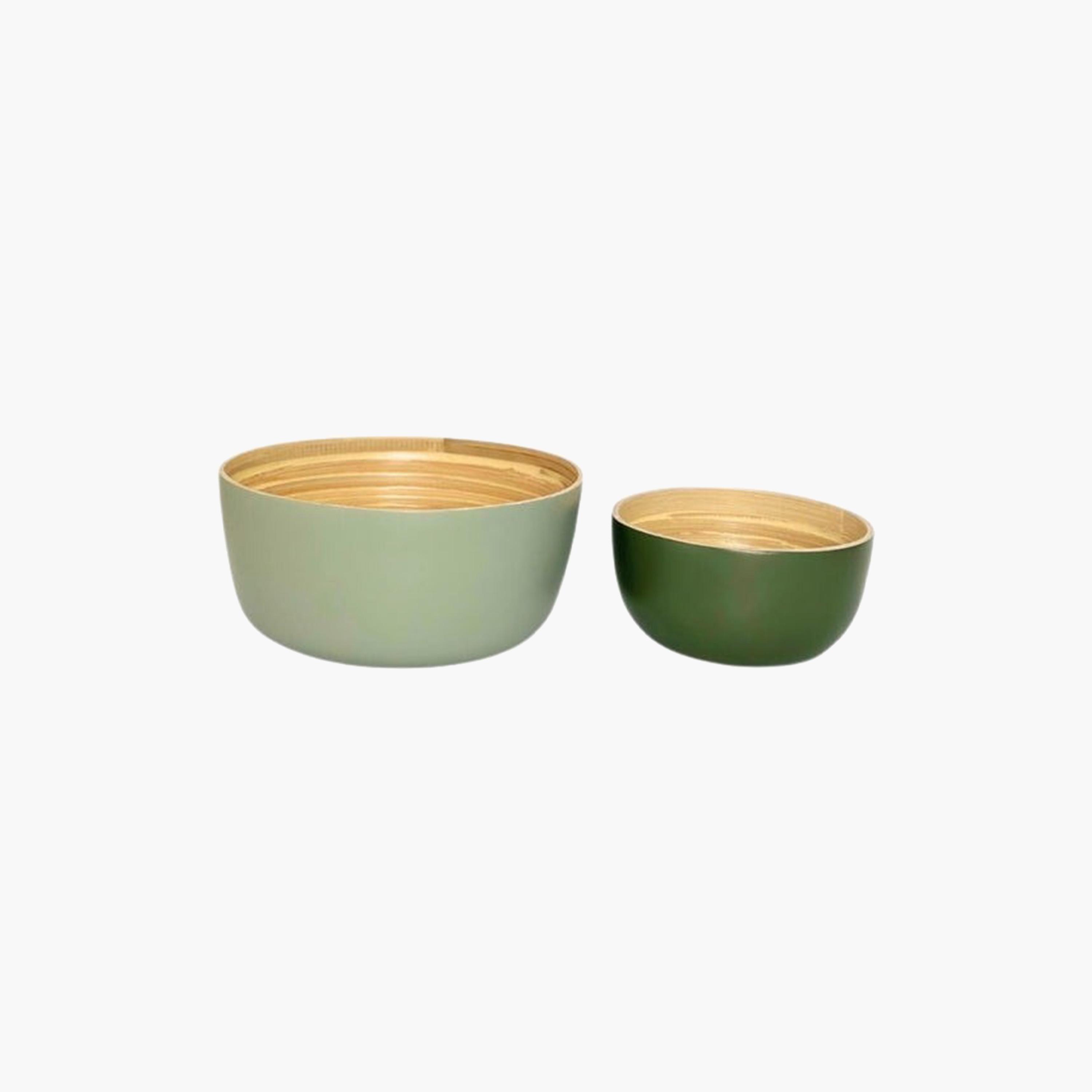 Porter Green Olive Sage Bebb Biodegradable Bamboo Bowls-household-dining-dinnerware-bowls-image-1