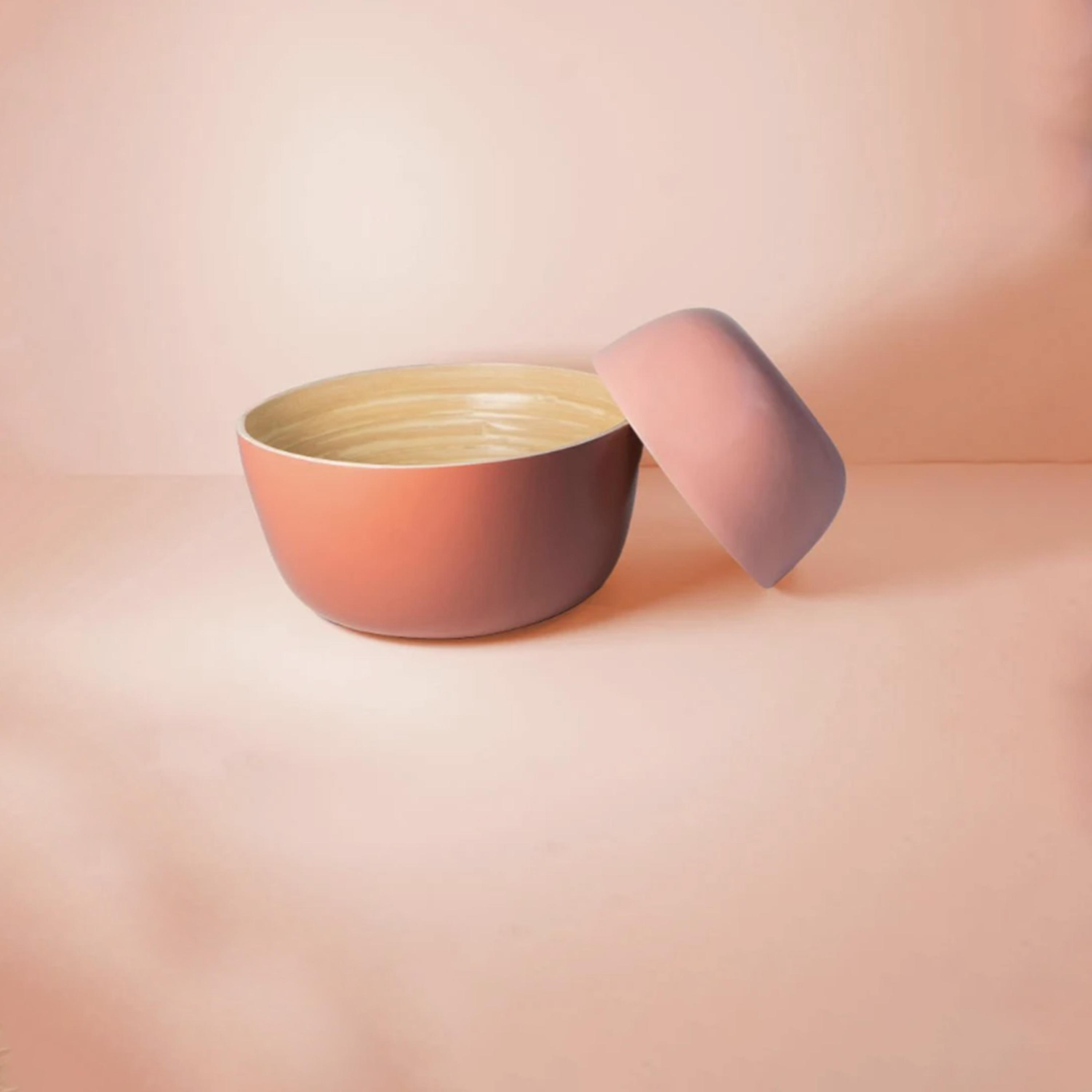 Porter Green Terra + Peach Bebb Biodegradable Bamboo Bowls-household-dining-dinnerware-bowls-image-2