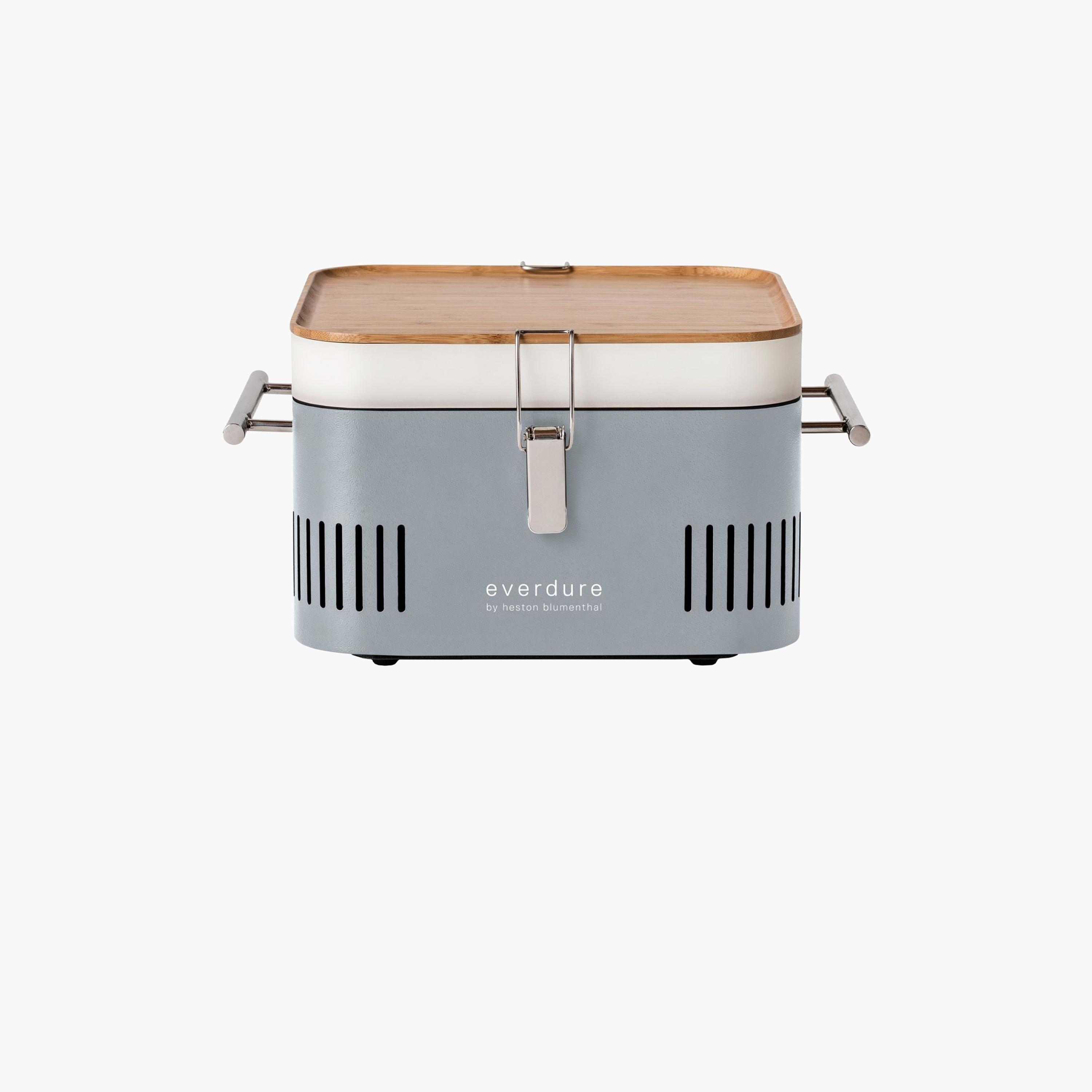 Everdure Cube Charcoal Barbecue, Stone-household-appliances-kitchenappliances-otherkitchenappliances-image-1