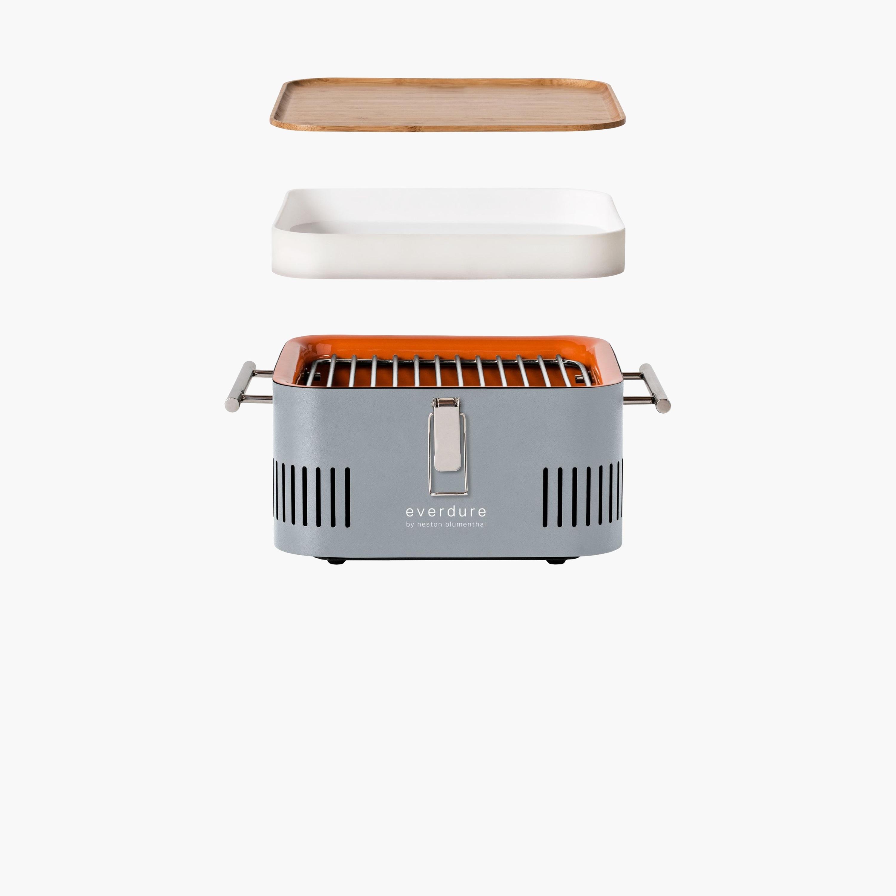 Everdure Cube Charcoal Barbecue, Stone-household-appliances-kitchenappliances-otherkitchenappliances-image-3