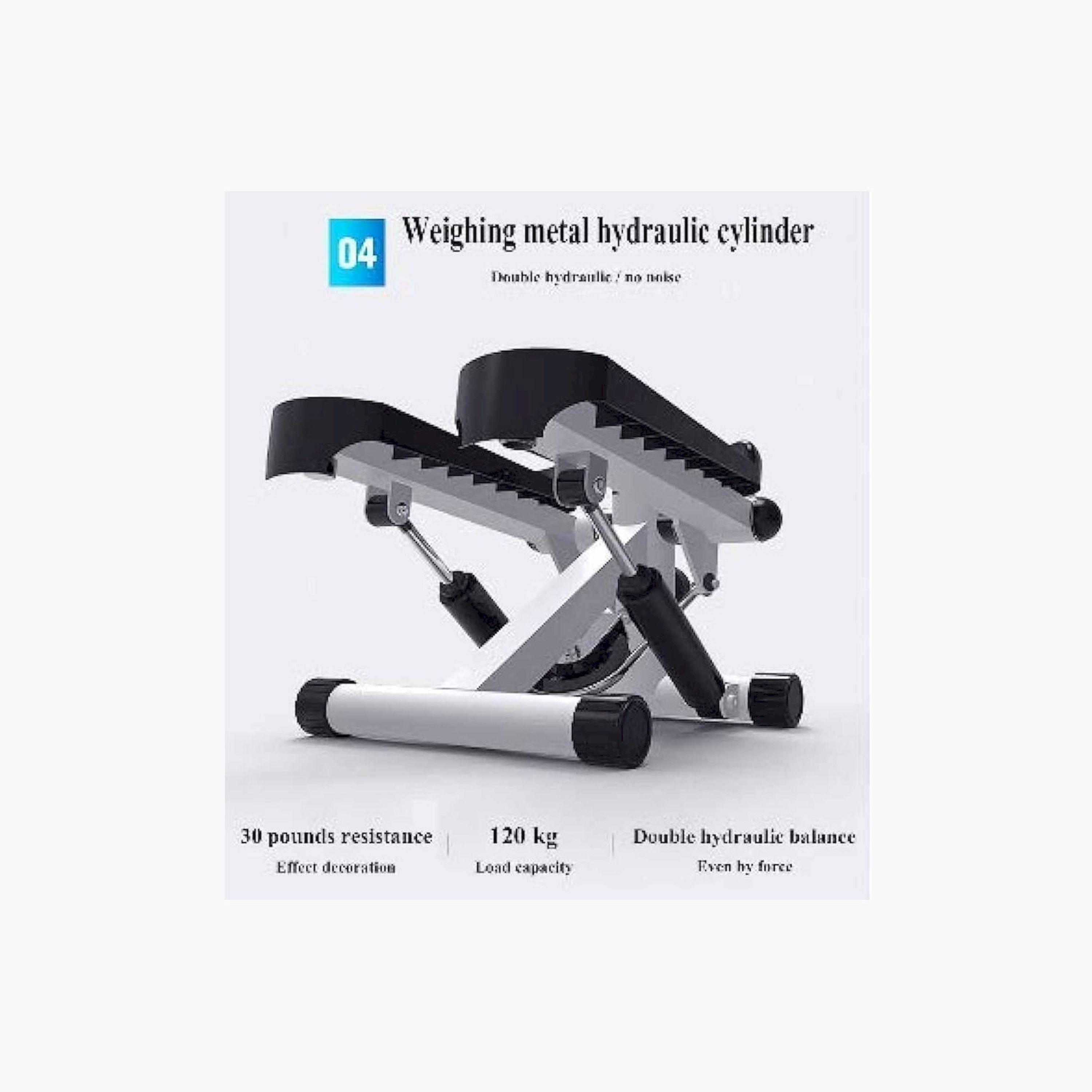 X MAXSTRENGTH - Mini Stepper Exercise Machine with LCD & Bands-sports-gear-gym-image-6