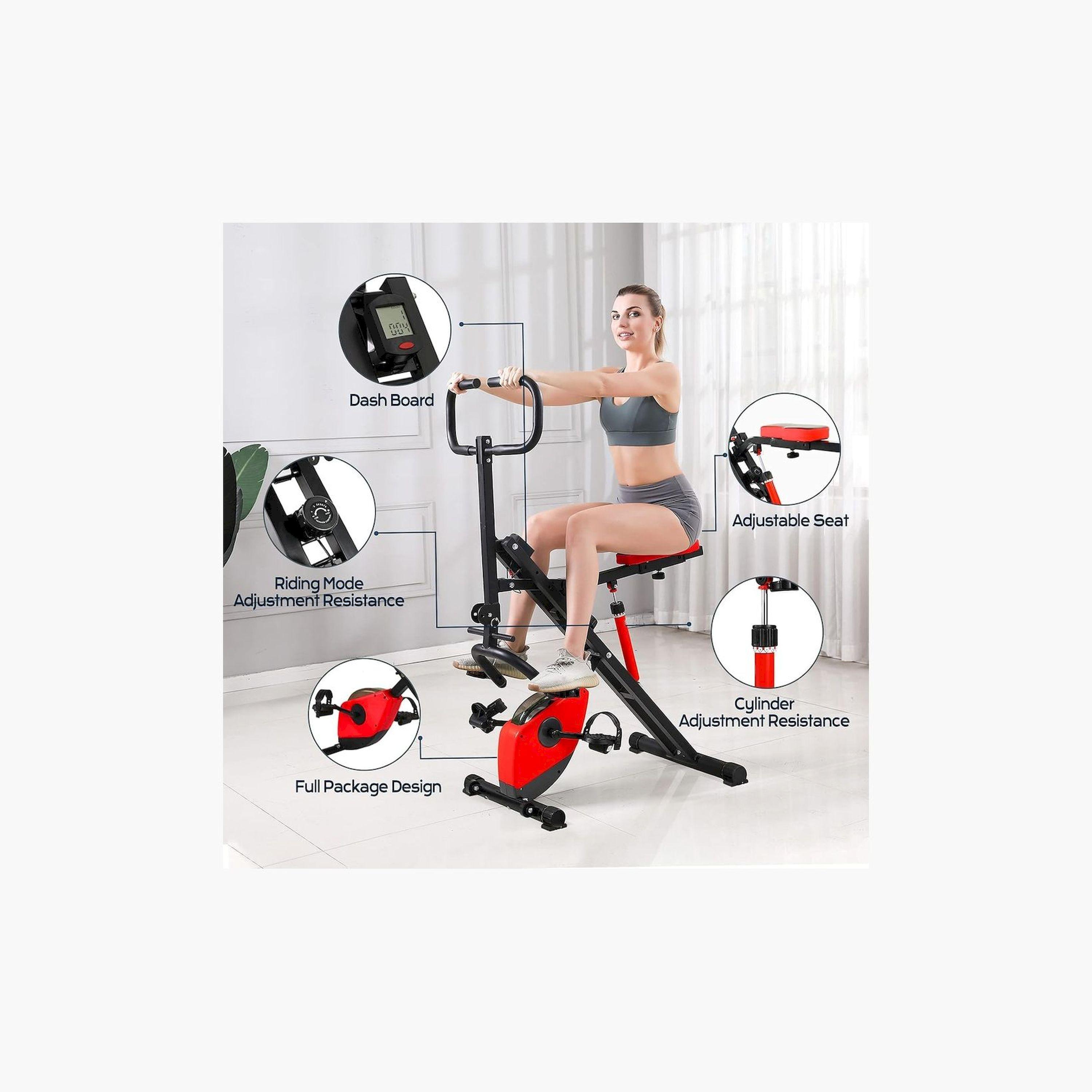 X MAXSTRENGTH - Squat Aid & Ab Booster Workout Machine - Random Color-sports-gear-gym-image-5