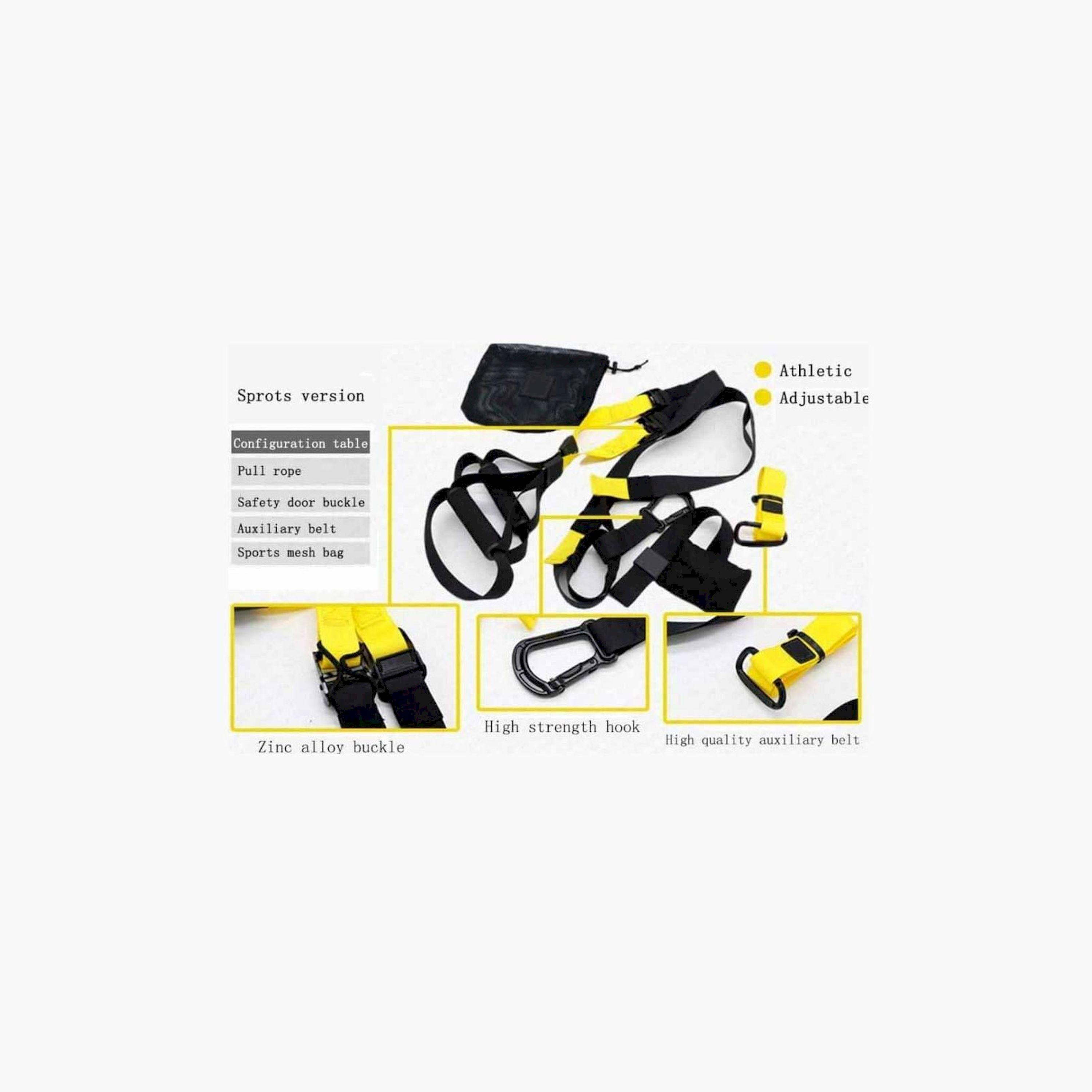 X MAXSTRENGTH - Resistance Band Suspension Trainer-sports-gear-gym-image-4