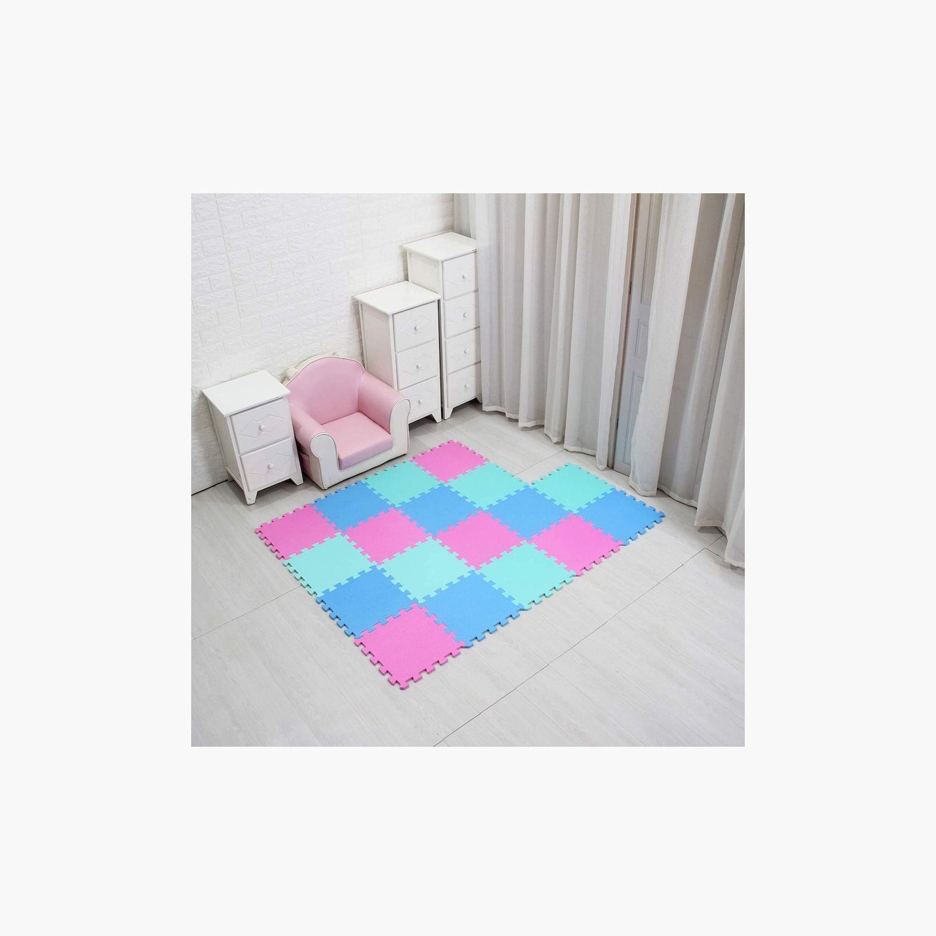 X MAXSTRENGTH - 4PCs Interlocking Foam Play Mats (12mm)-sports-gear-gym-image-4