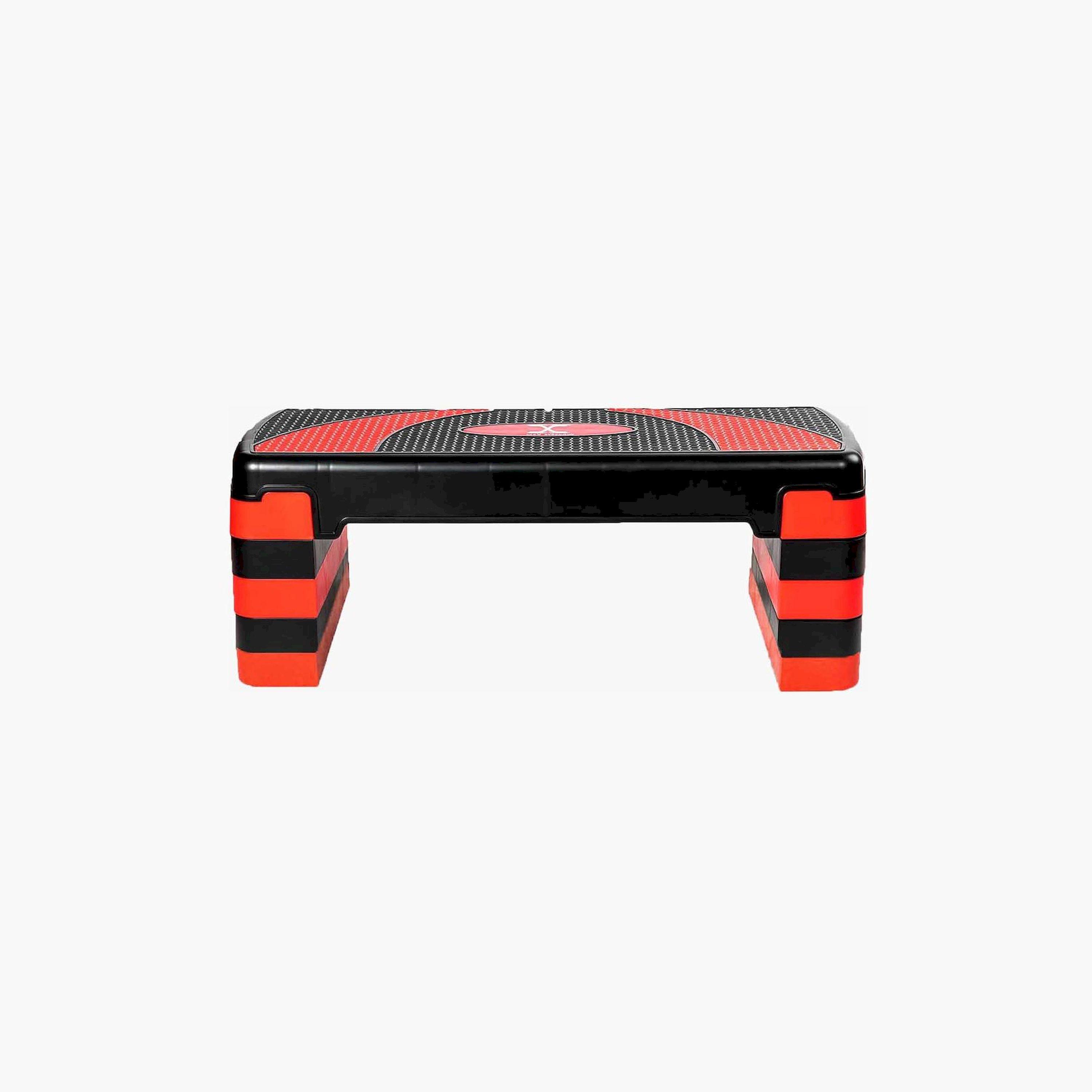 X MAXSTRENGTH - Multi-Level Aerobic Stepper (5 Level) -Red/Black-sports-gear-gym-image-1