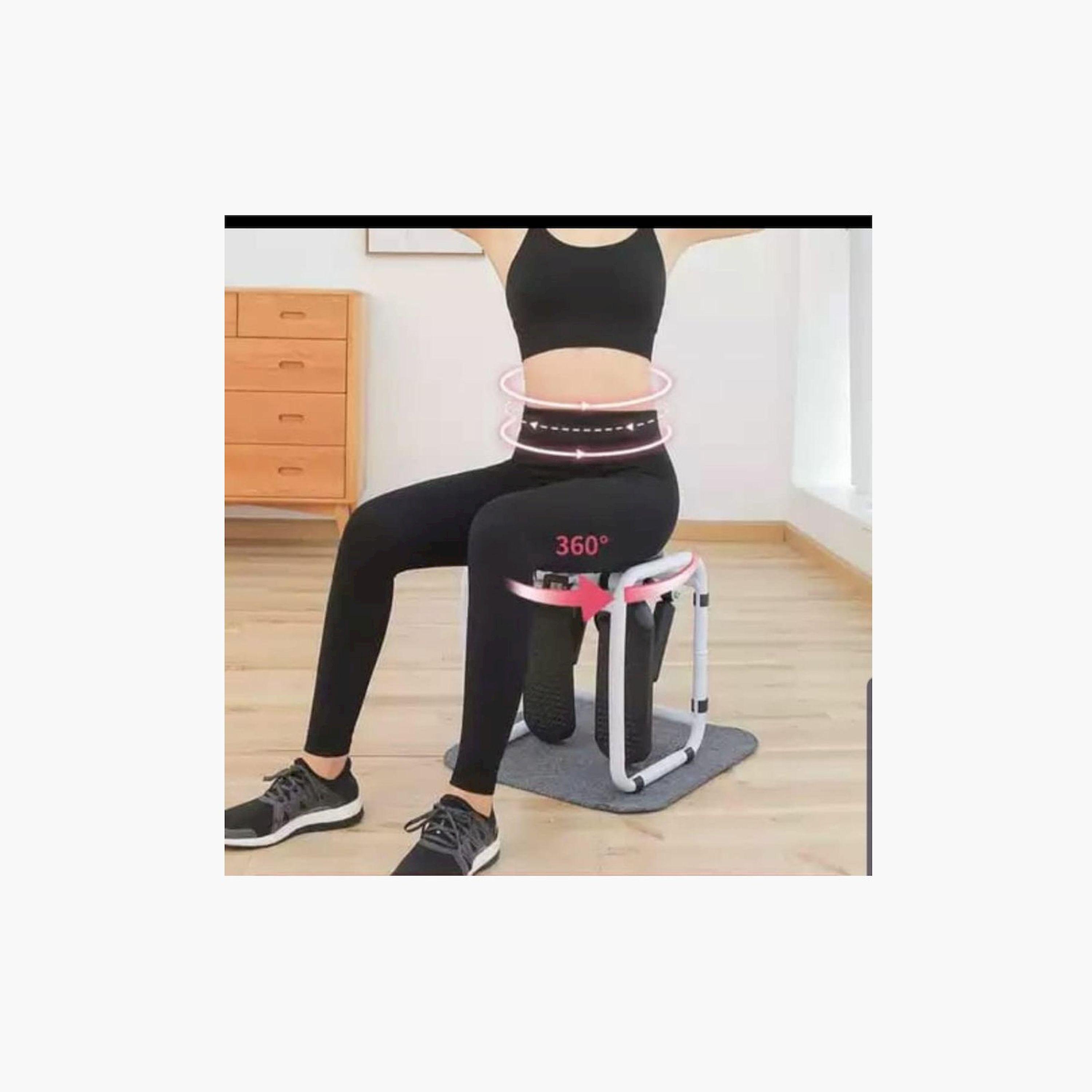 X MAXSTRENGTH - Mini Fitness Twist Stepper with Bands & Display-sports-gear-gym-image-5