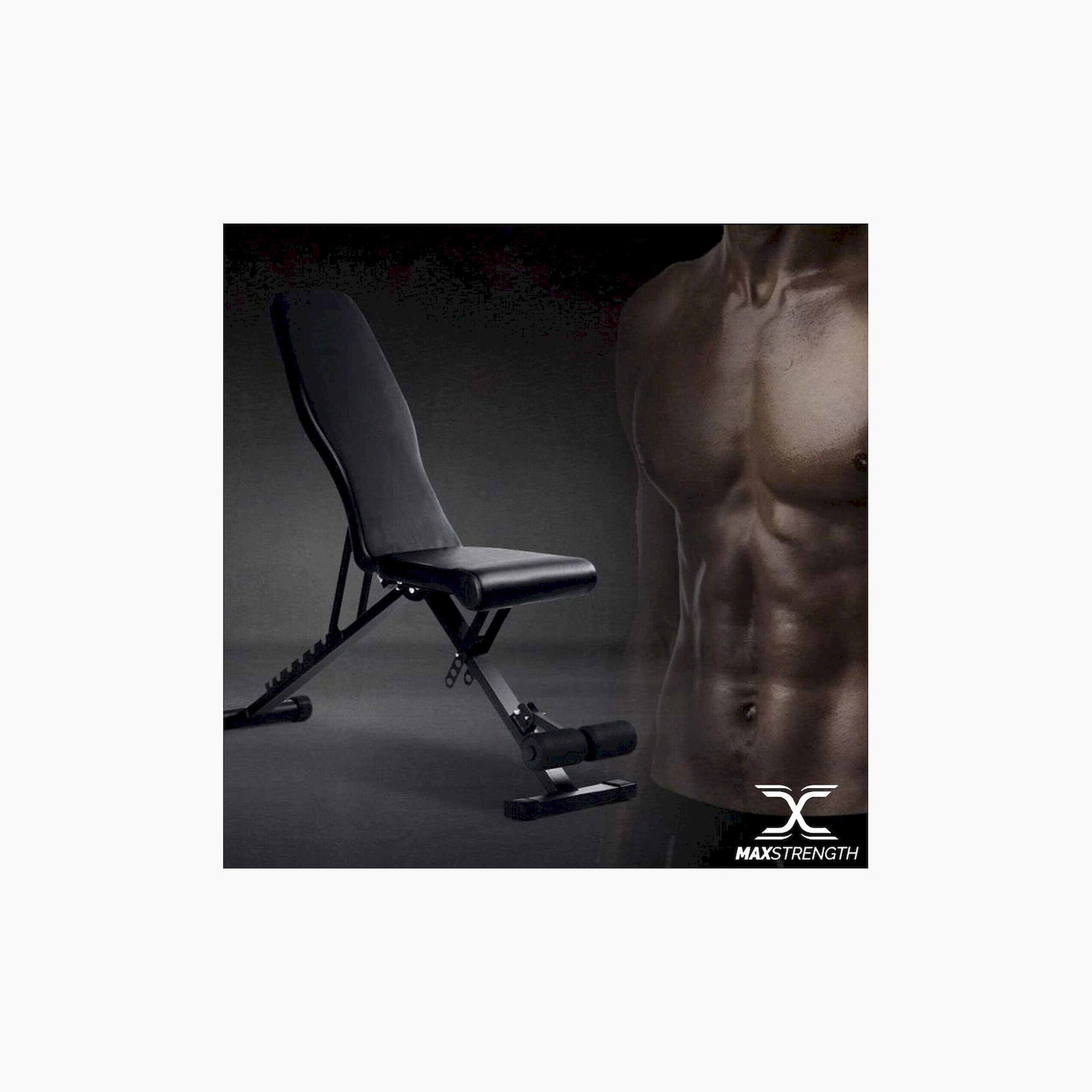 X MAXSTRENGTH - Adjustable Fitness Weightlifting Bench-sports-gear-gym-image-5