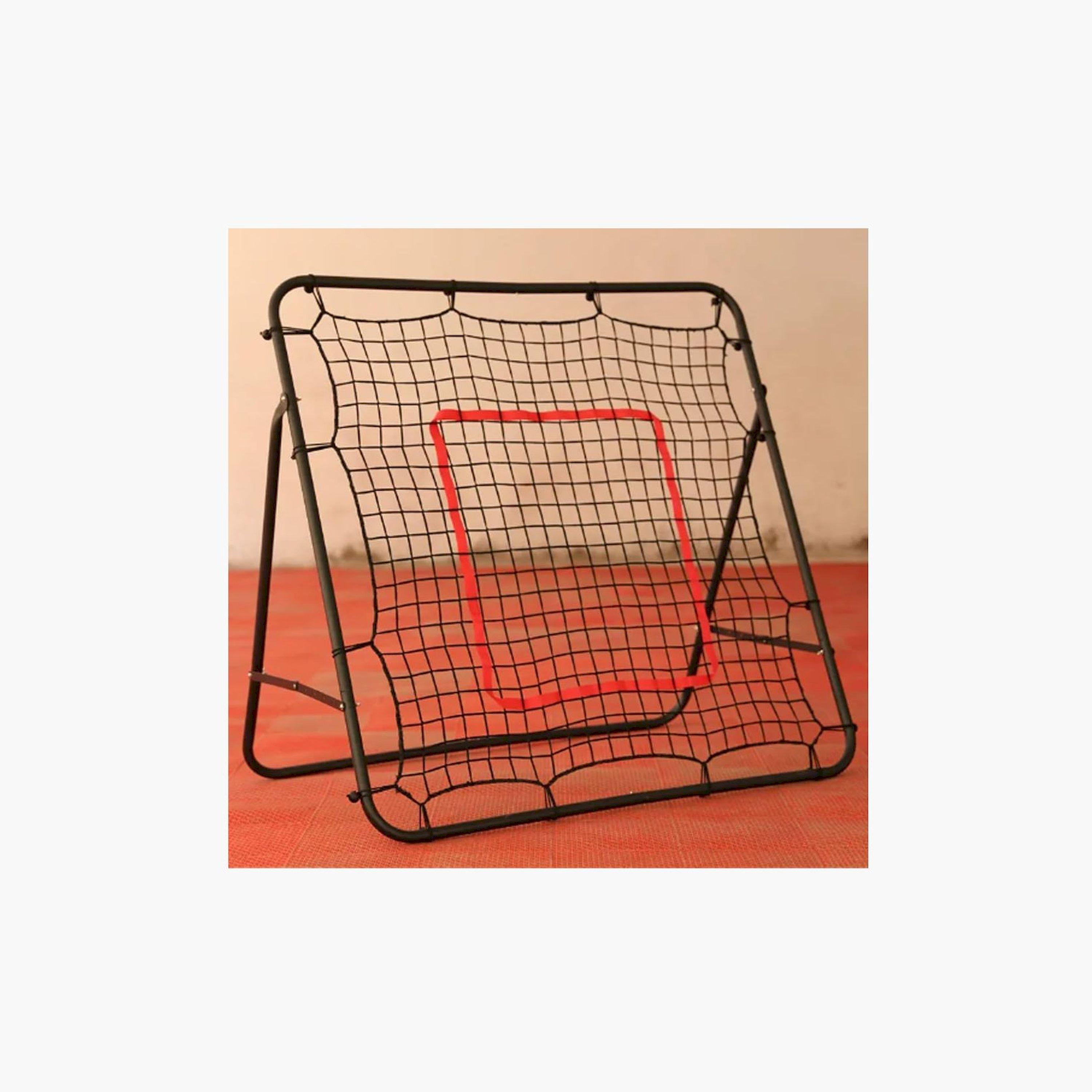 X MAXSTRENGTH - Football Kickback Rebounder Net (120cmx120cm)-sports-gear-gym-image-2