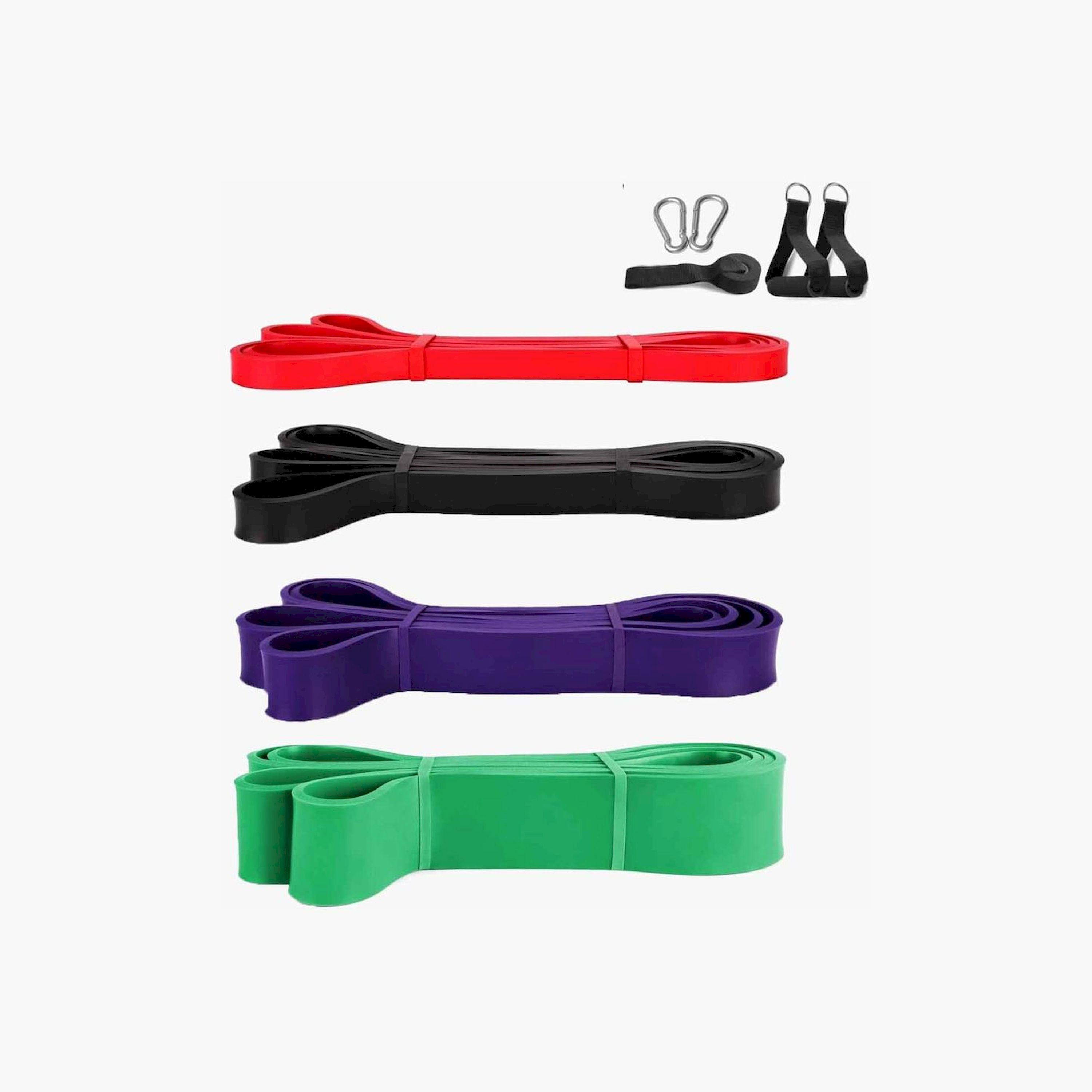 X MAXSTRENGTH - Pull Up Assistance Resistance Bands (4 pieces)-sports-gear-gym-image-1