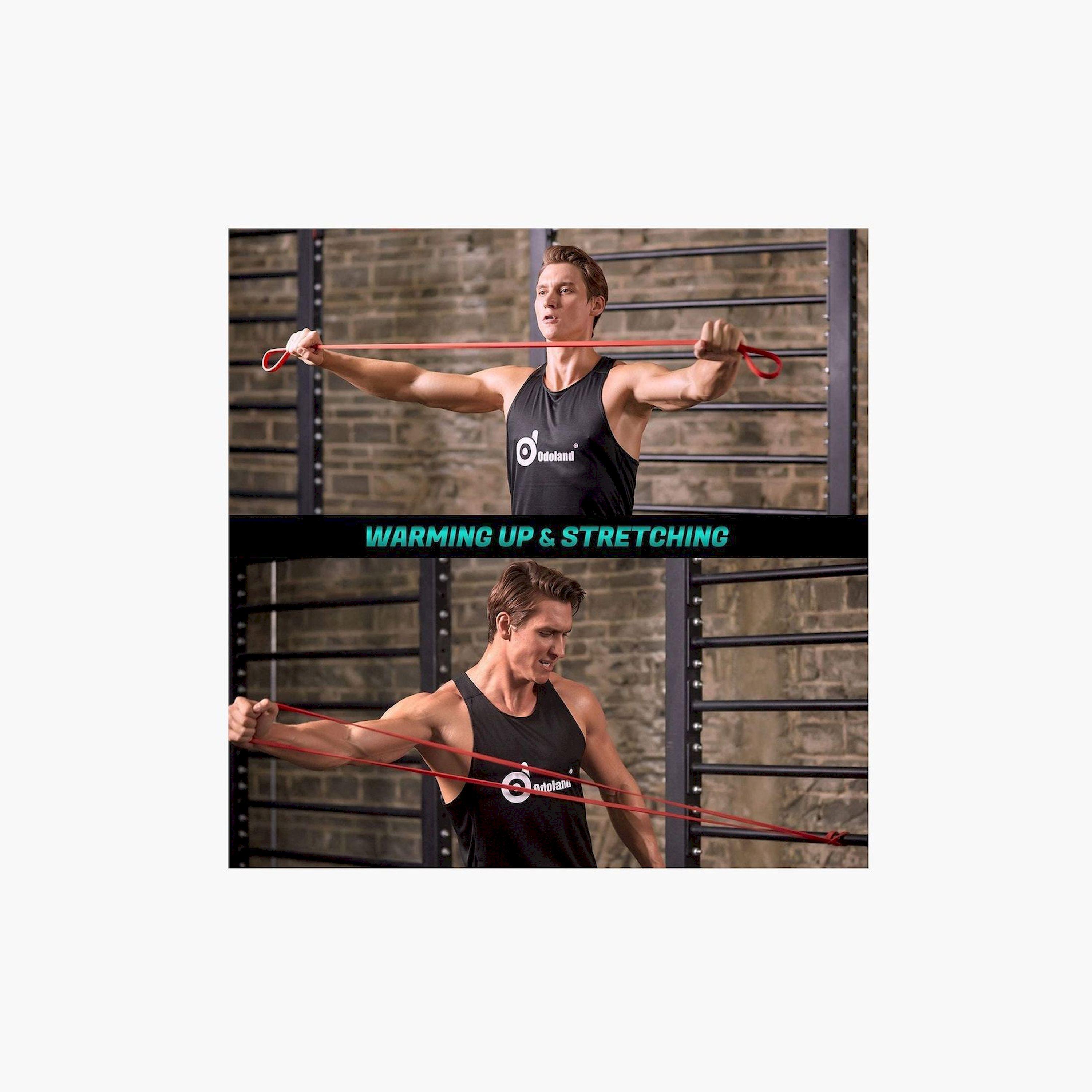 X MAXSTRENGTH - Pull Up Assistance Resistance Bands (4 pieces)-sports-gear-gym-image-4