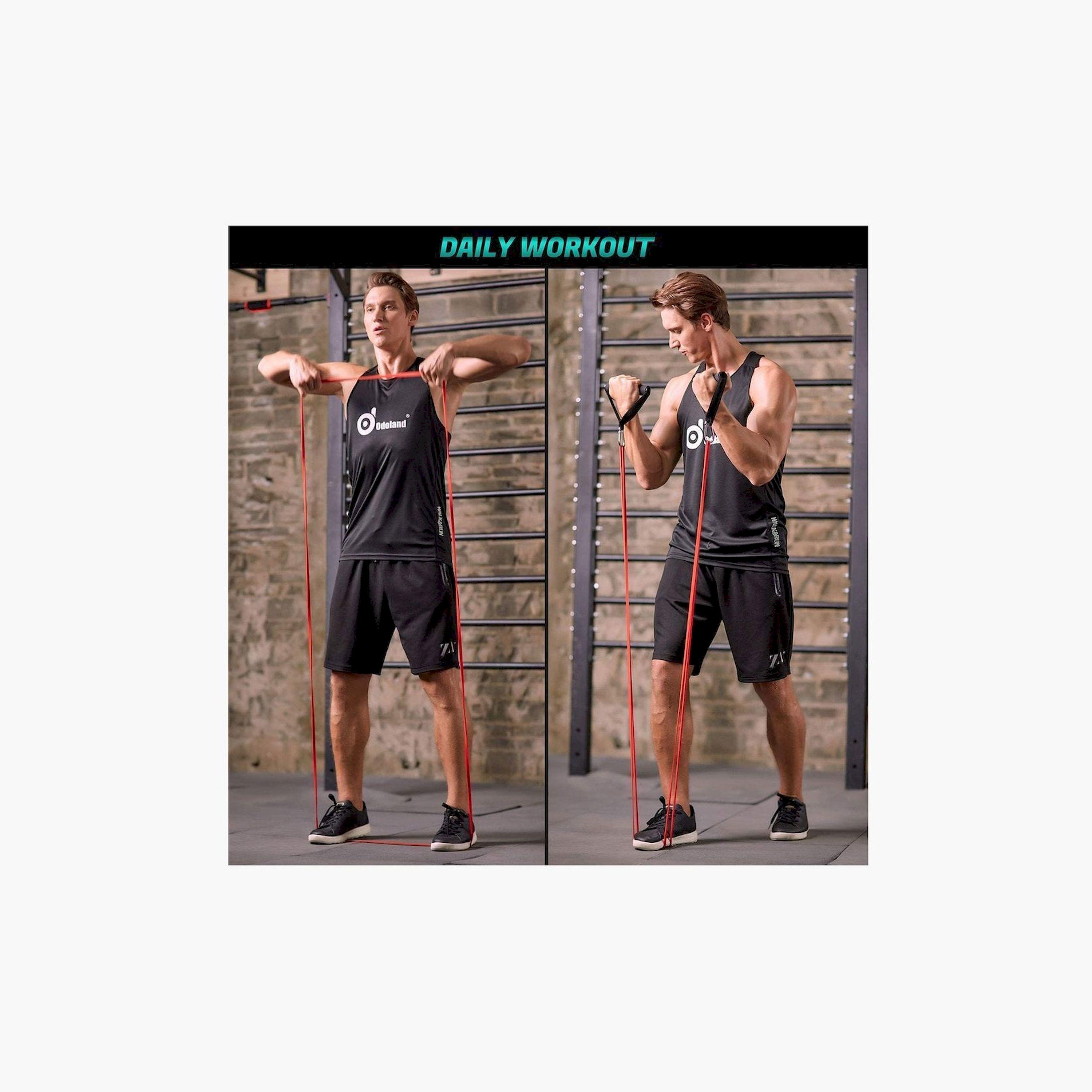 X MAXSTRENGTH - Pull Up Assistance Resistance Bands (4 pieces)-sports-gear-gym-image-6