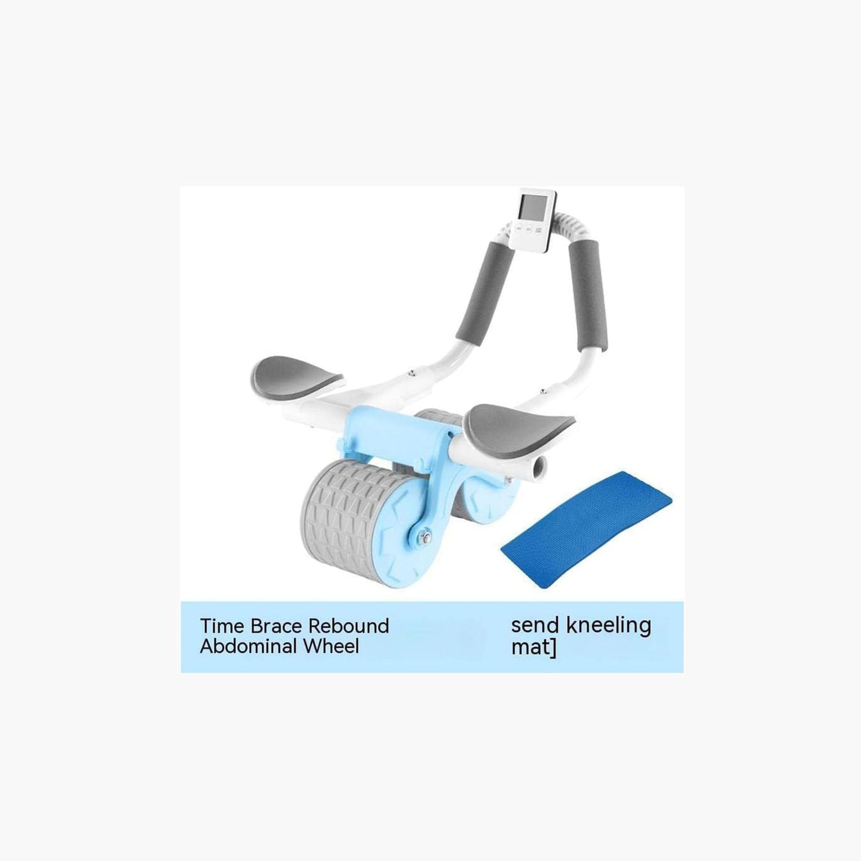 X MAXSTRENGTH - Smart Ab Roller Wheel with Monitor - Sky Blue-sports-gear-gym-image-2