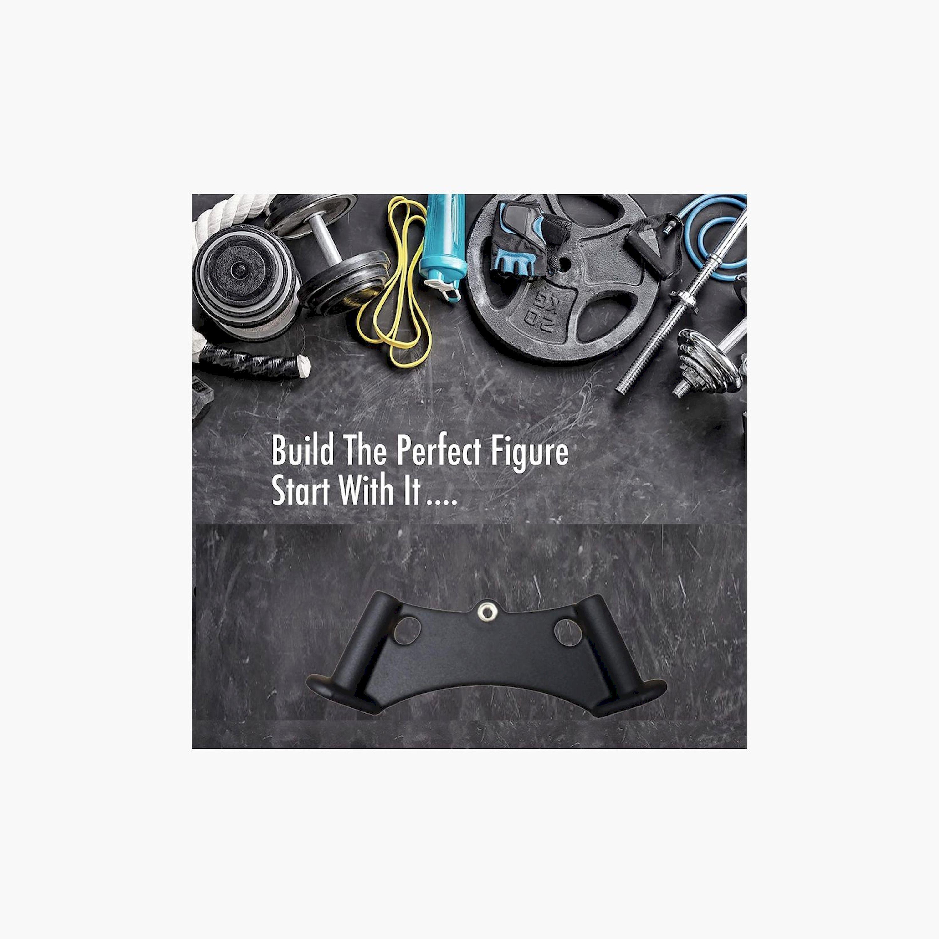X MAXSTRENGTH - LAT Pull Down Bar Attachment for Cable Machine-sports-gear-gym-image-2