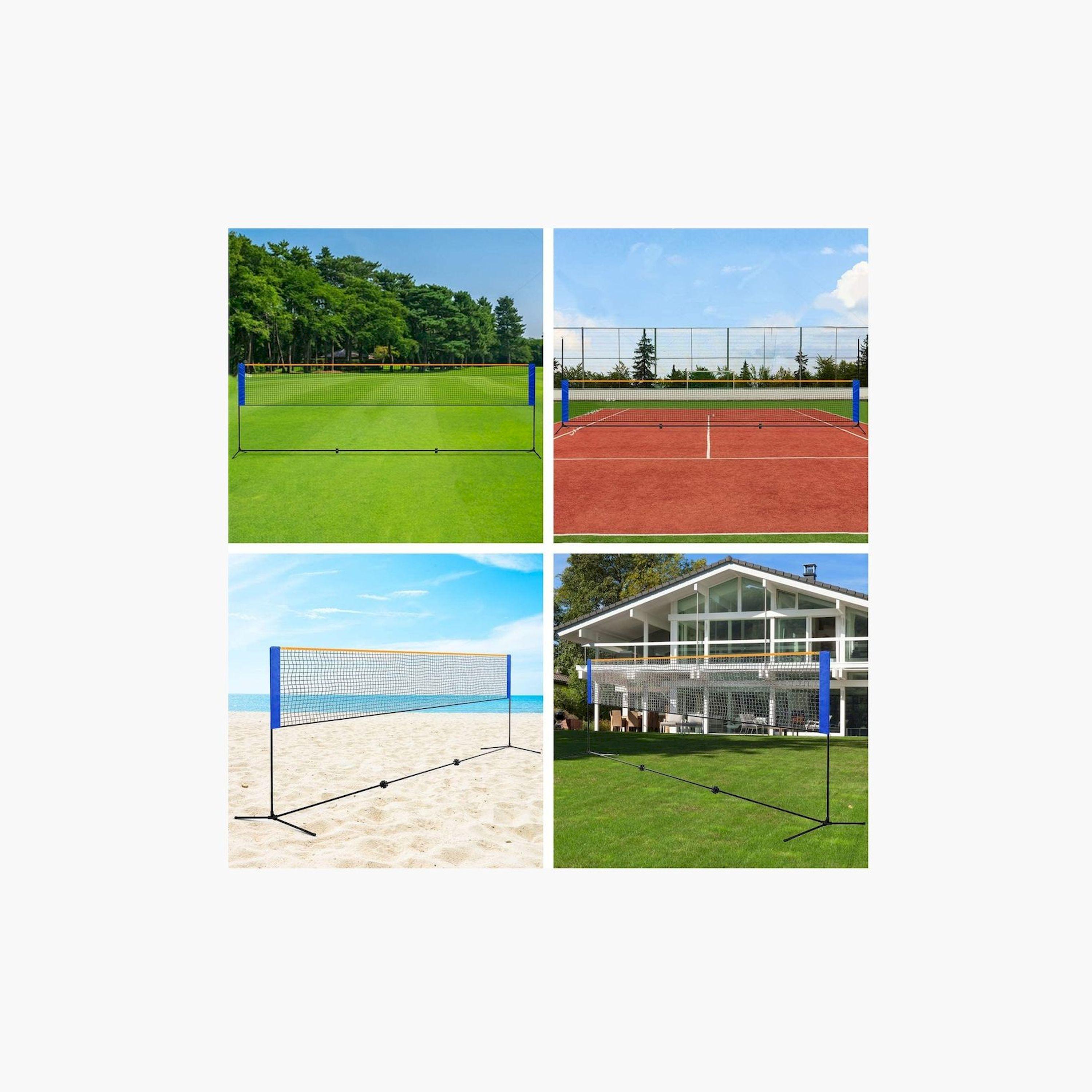 X MAXSTRENGTH - Adjustable Portable Badminton Net Set (4m)-sports-gear-badminton-image-3