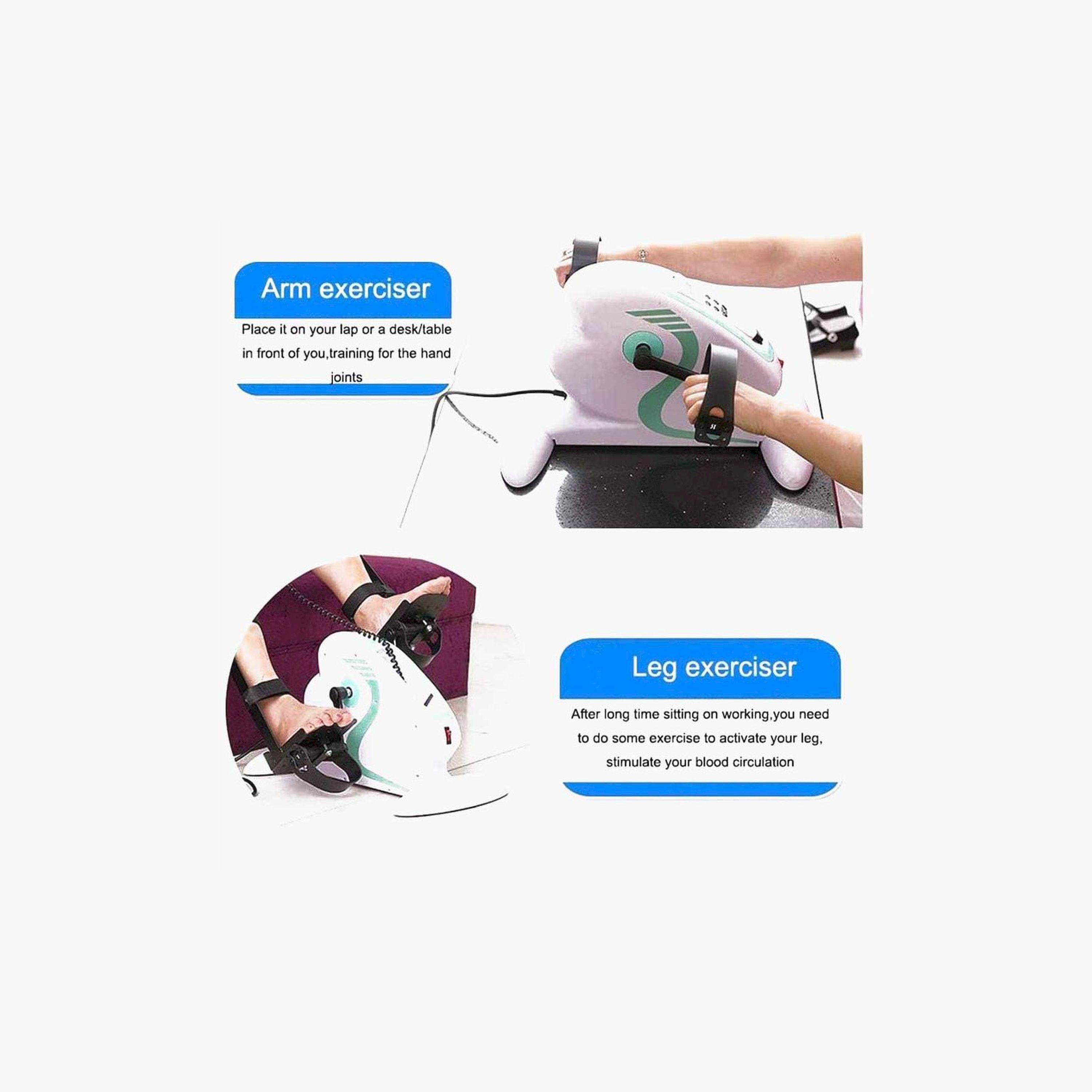 X MAXSTRENGTH - Mini Pedal Electric Exerciser with Digital Display-sports-gear-gym-image-2