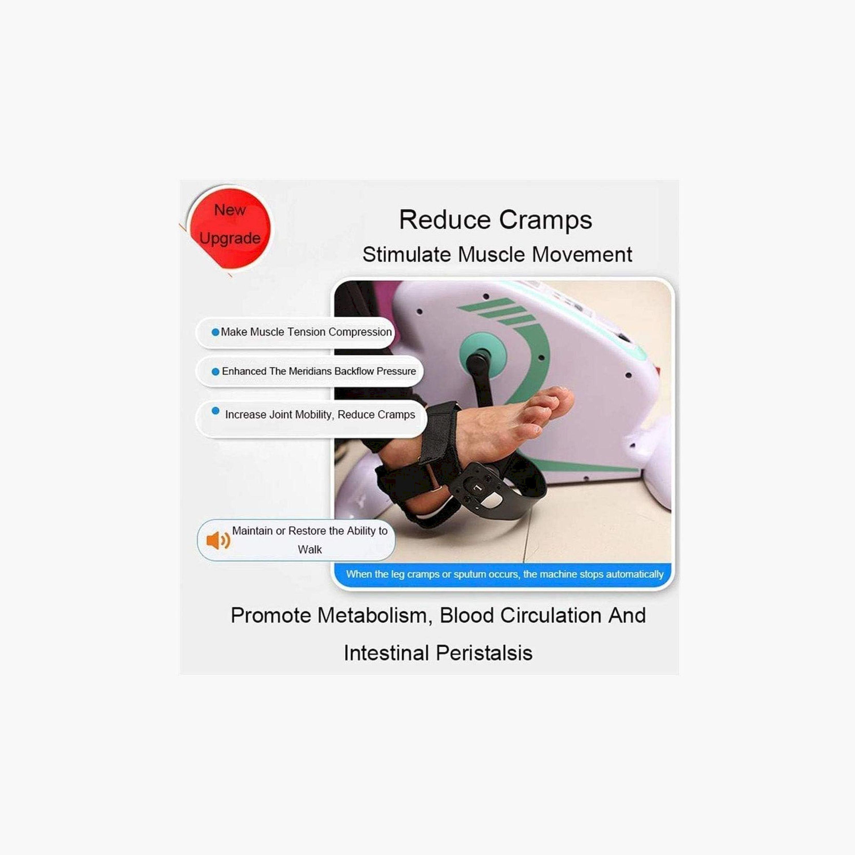 X MAXSTRENGTH - Mini Pedal Electric Exerciser with Digital Display-sports-gear-gym-image-3