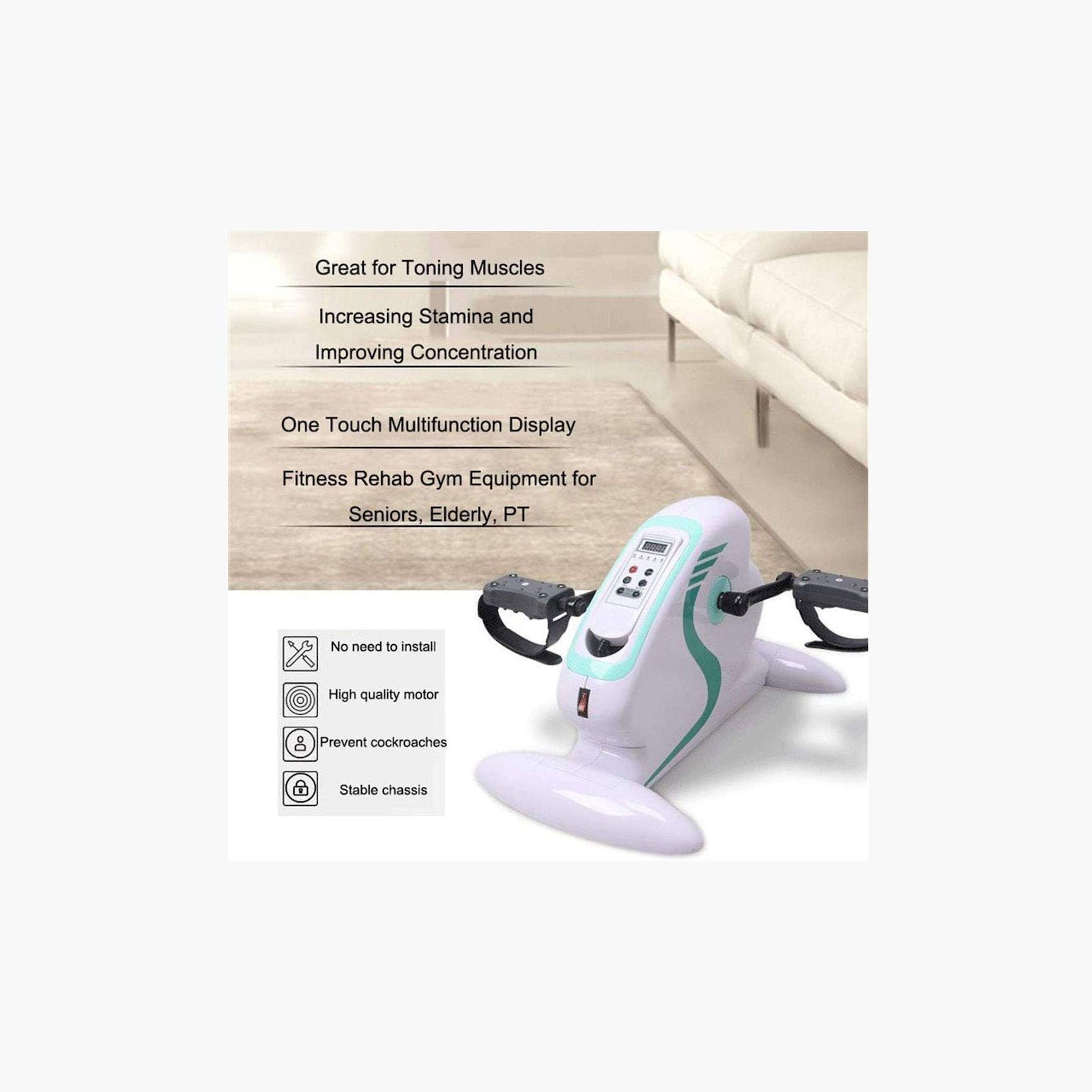 X MAXSTRENGTH - Mini Pedal Electric Exerciser with Digital Display-sports-gear-gym-image-4