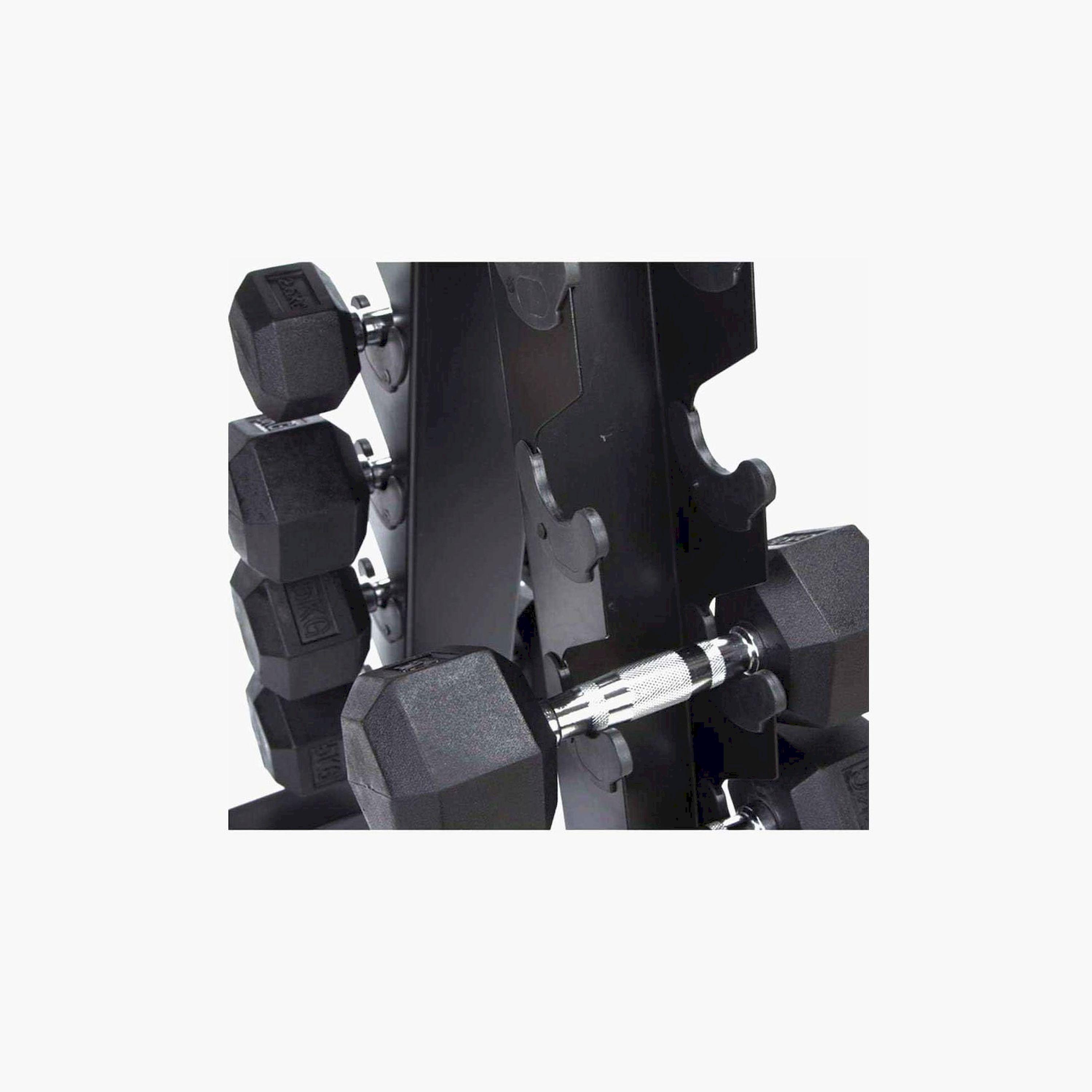 X MAXSTRENGTH - Dumbbell A-Frame Rack (6 Pairs)-sports-gear-gym-image-4