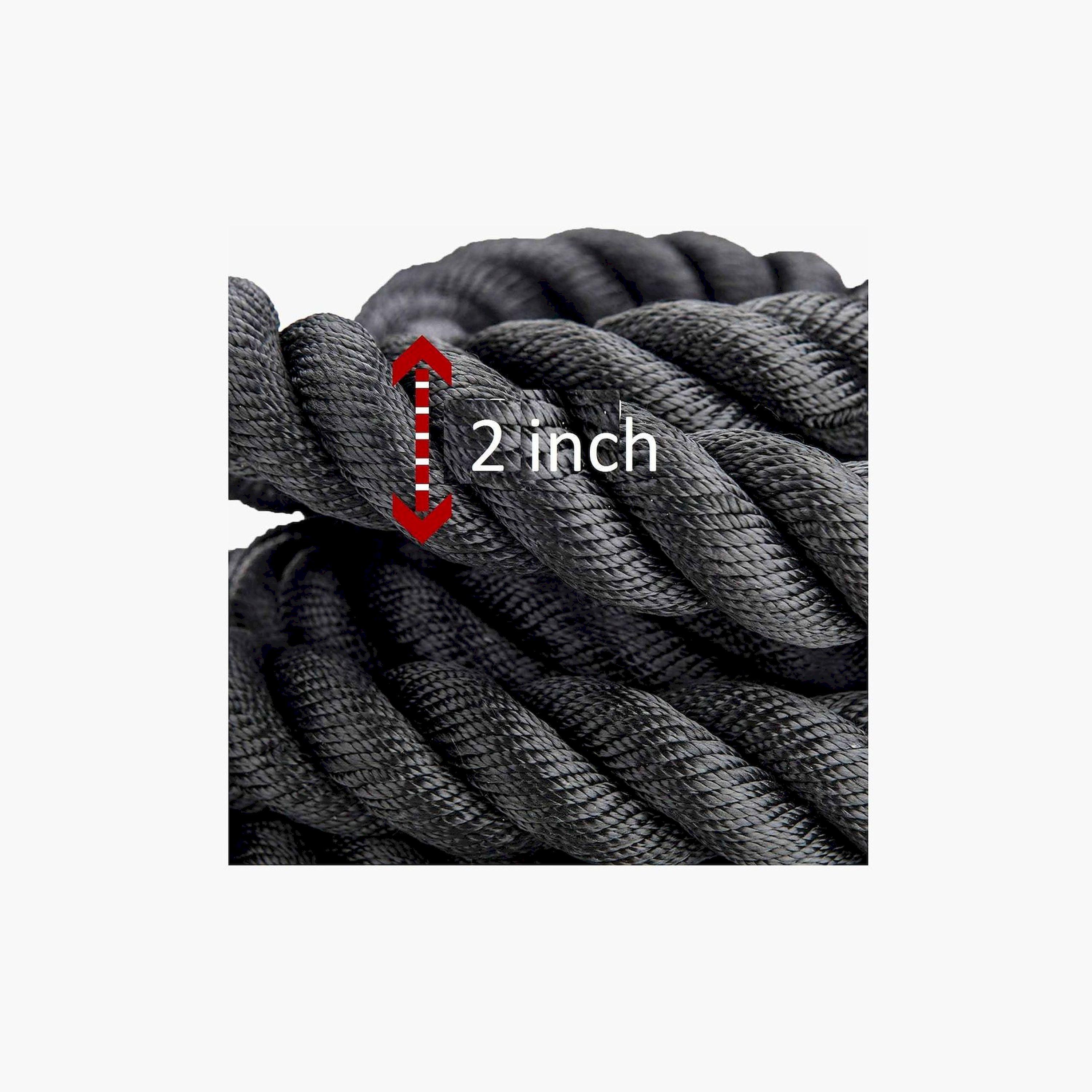X MAXSTRENGTH - Professional 50mm Battle Rope (15ft)-sports-gear-gym-image-2
