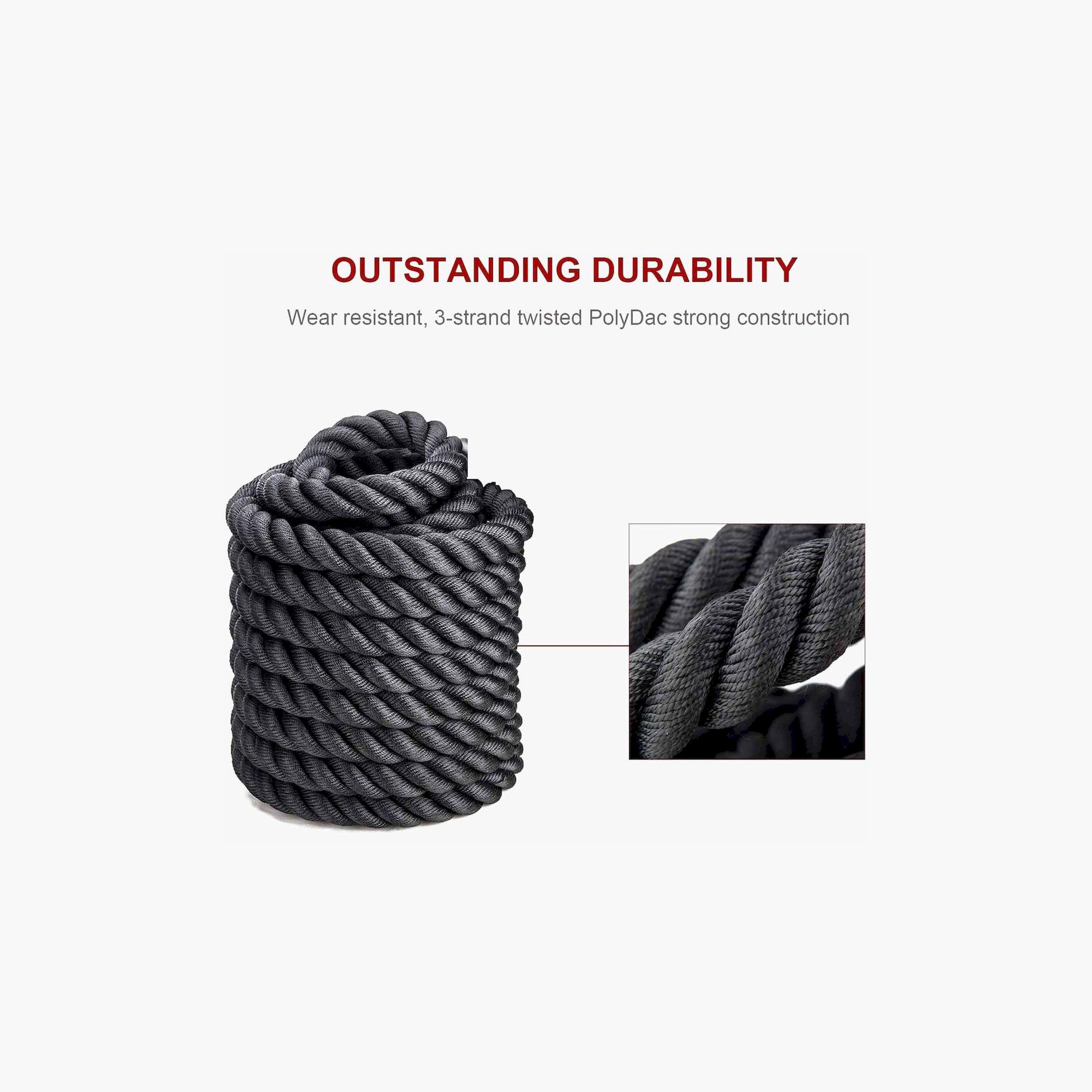 X MAXSTRENGTH - Professional 50mm Battle Rope (15ft)-sports-gear-gym-image-4