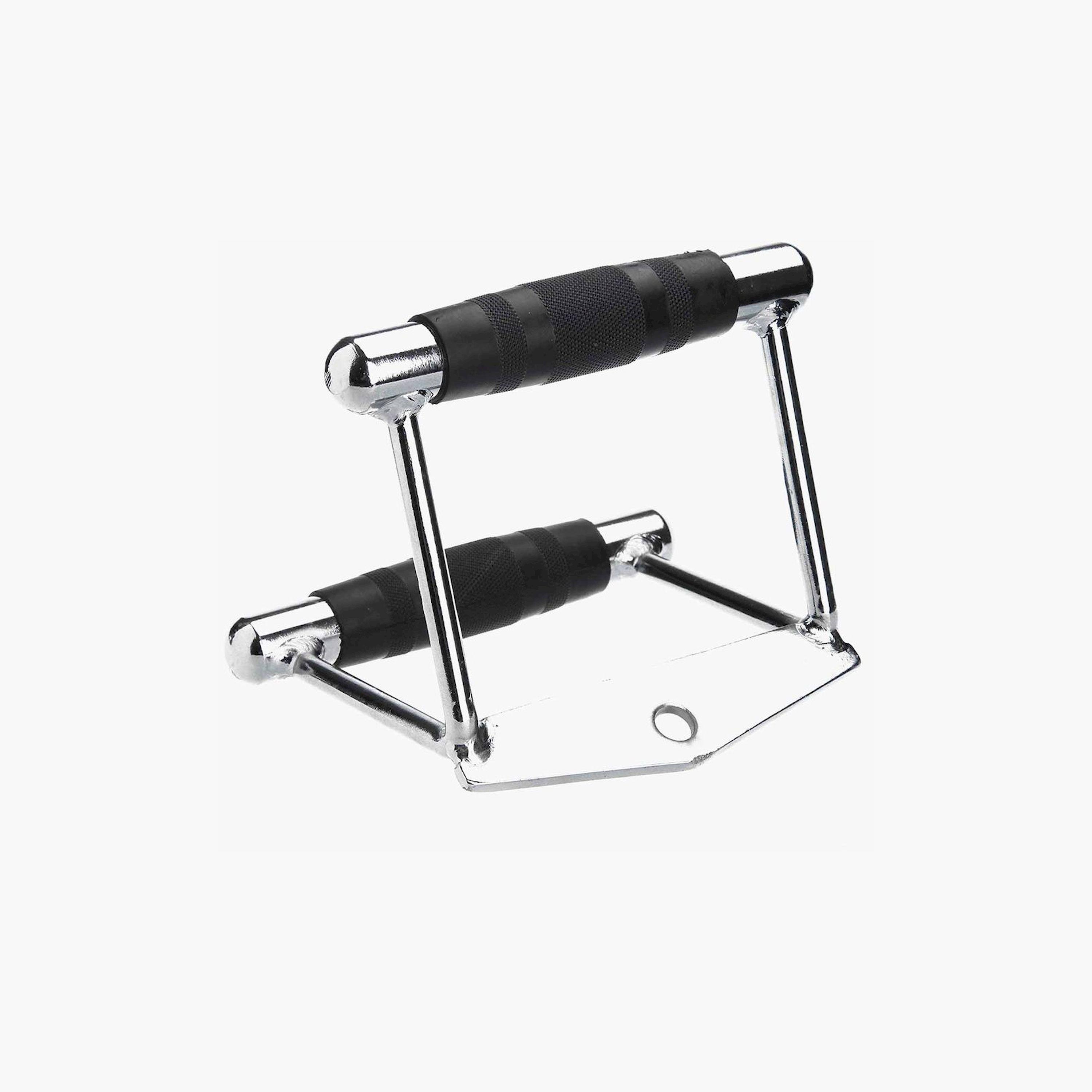 X MAXSTRENGTH - Pro Grip Revolving Lat Bar (2D End) - Silver-sports-gear-gym-image-1