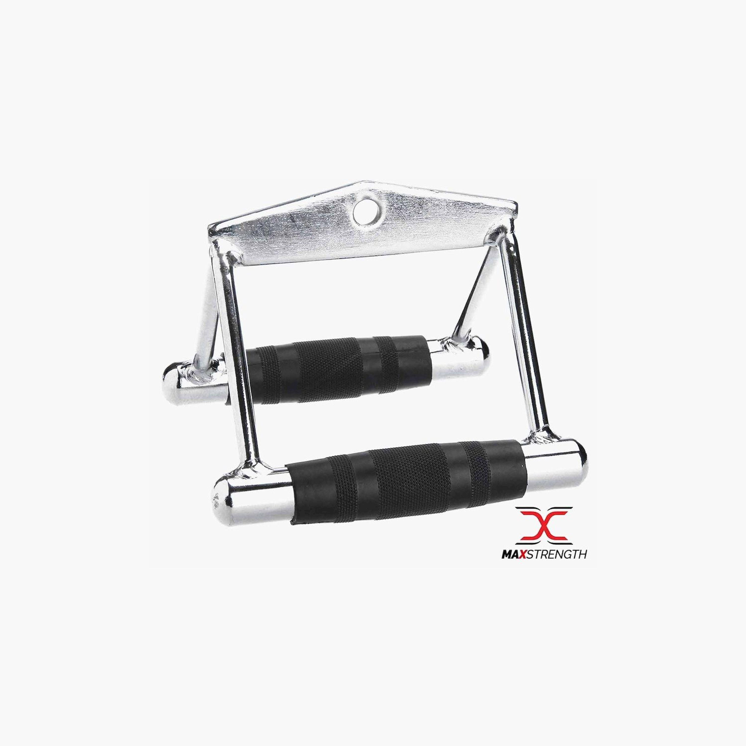 X MAXSTRENGTH - Pro Grip Revolving Lat Bar (2D End) - Silver-sports-gear-gym-image-3