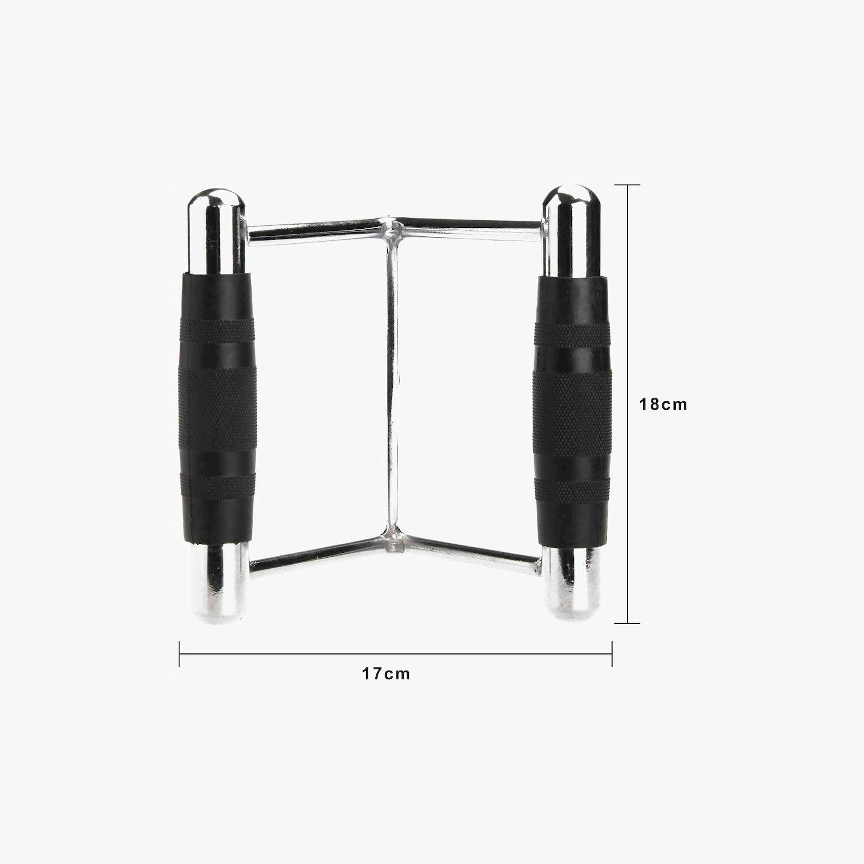 X MAXSTRENGTH - Pro Grip Revolving Lat Bar (2D End) - Silver-sports-gear-gym-image-4