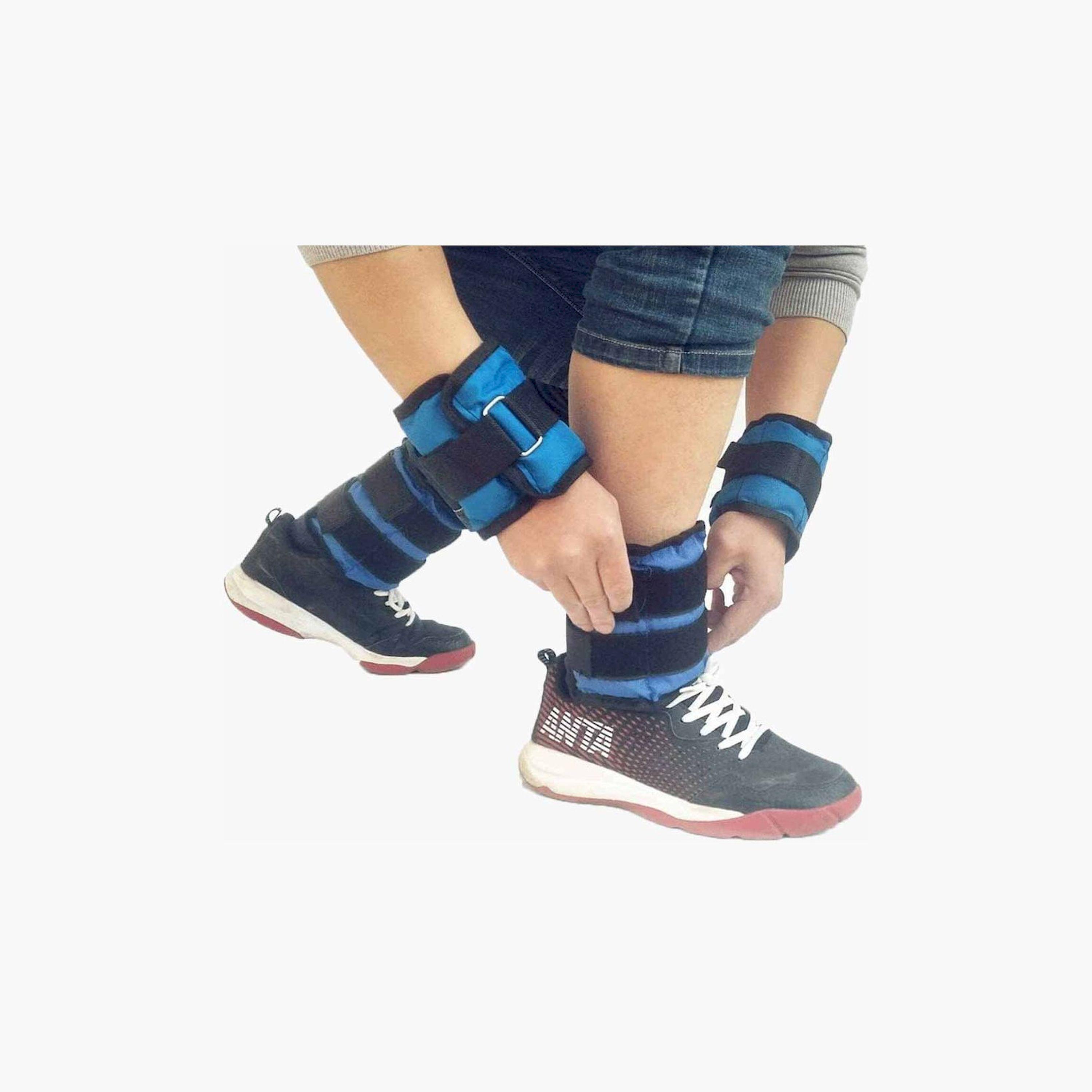 X MAXSTRENGTH - Adjustable Ankle Wrist Weights (0.5kg)-sports-gear-gym-image-4