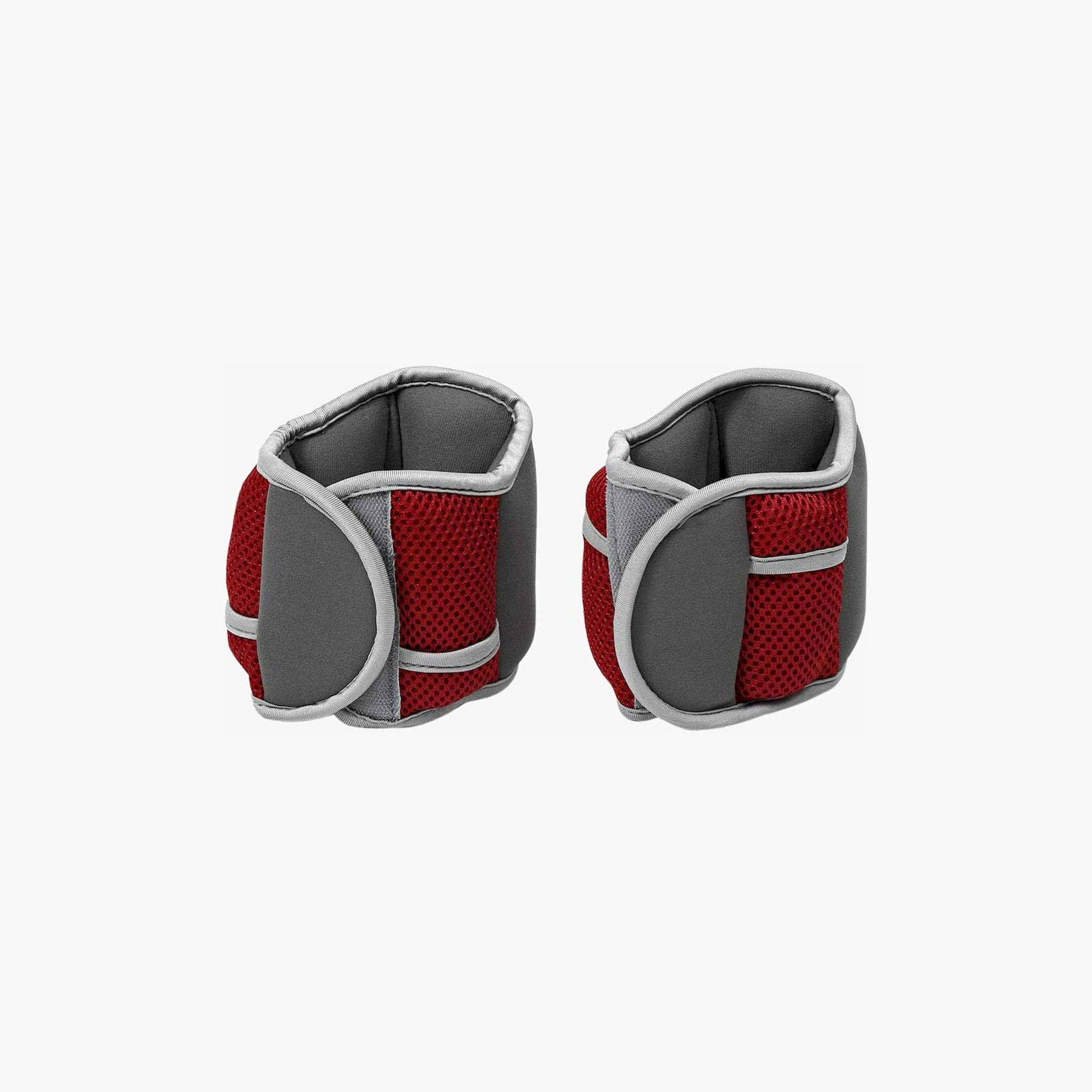 X MAXSTRENGTH - Soft Adjustable Ankle Wrist Weights (1kg x 2) - Multicolor-sports-gear-gym-image-2