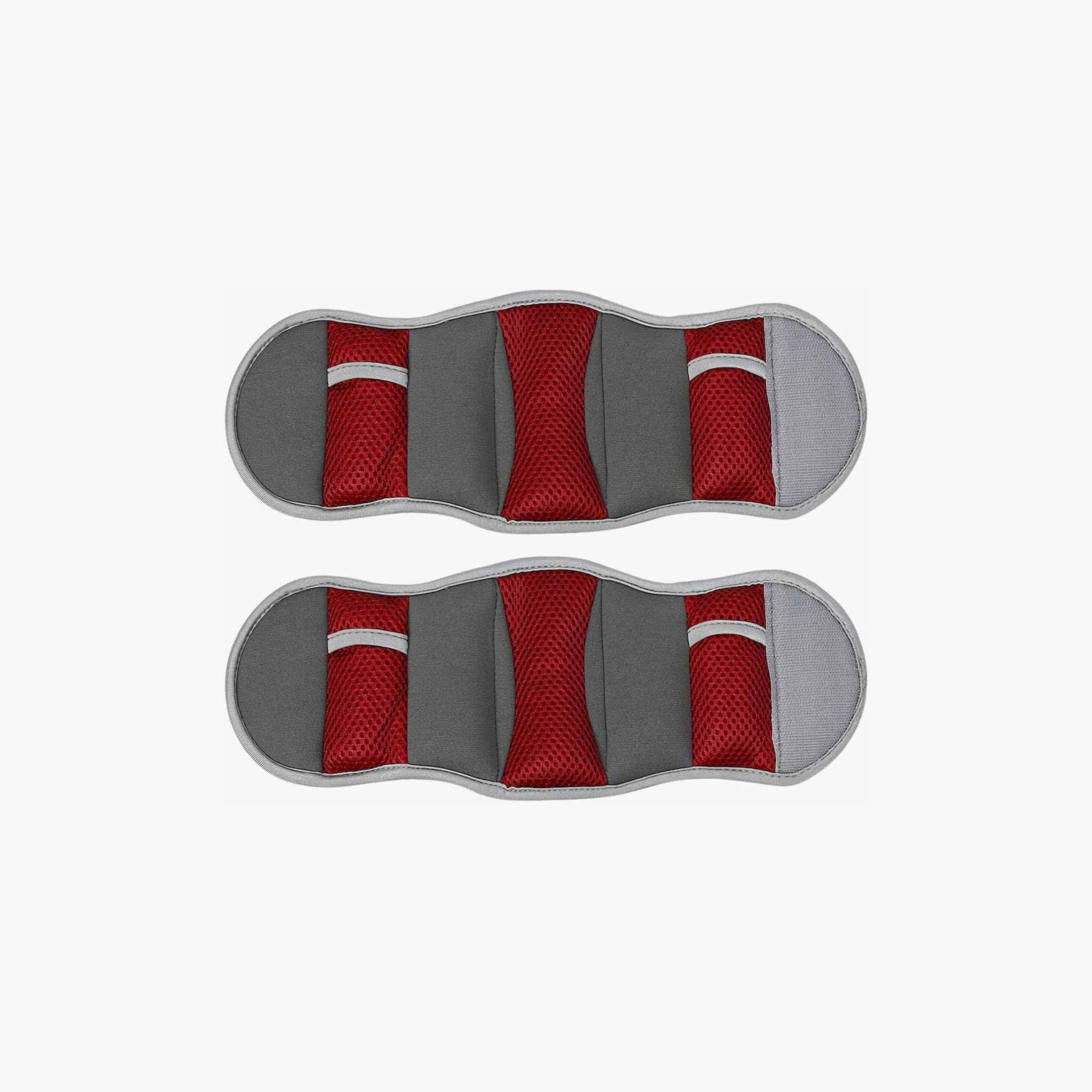 X MAXSTRENGTH - Soft Adjustable Ankle Wrist Weights (1kg x 2) - Multicolor-sports-gear-gym-image-3