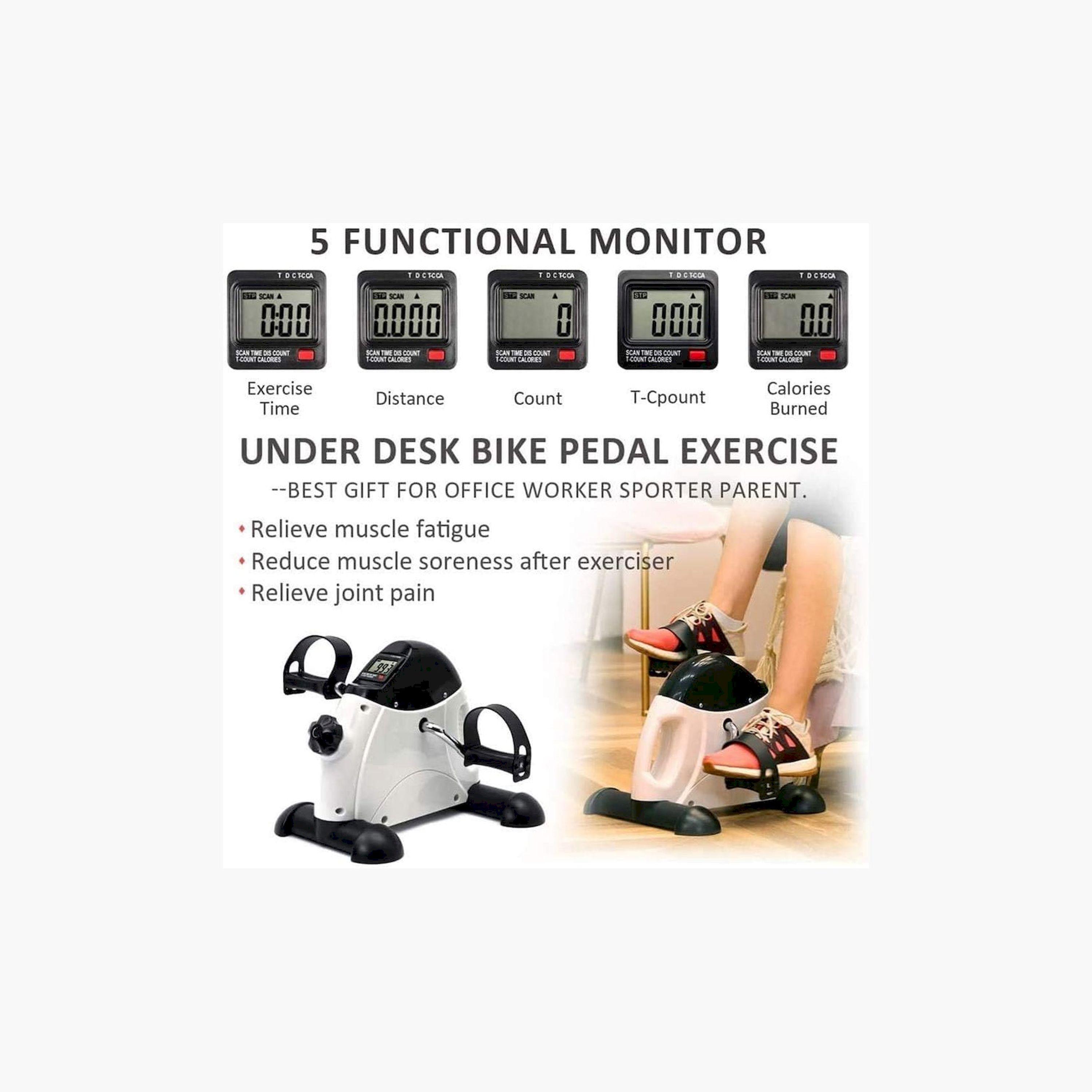 ماكس سترينغث -  دراجة تمارين رياضية صغيرة تحت المكتب مزودة بشاشة رقمية-sports-gear-gym-image-4