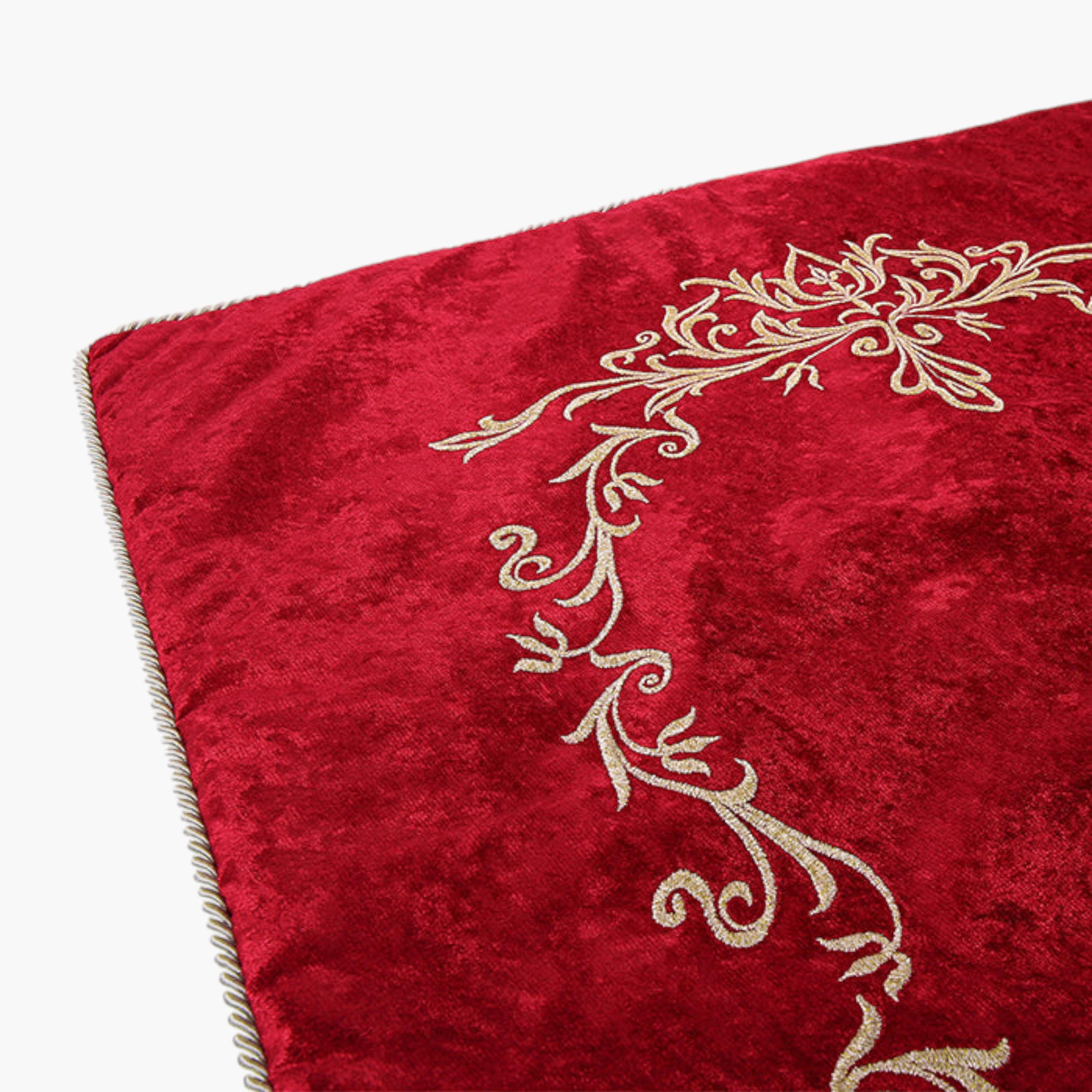 Premium Embroidered Prayer Mat - 110x70 cm-household-rugsandcarpets-prayermats-image-3