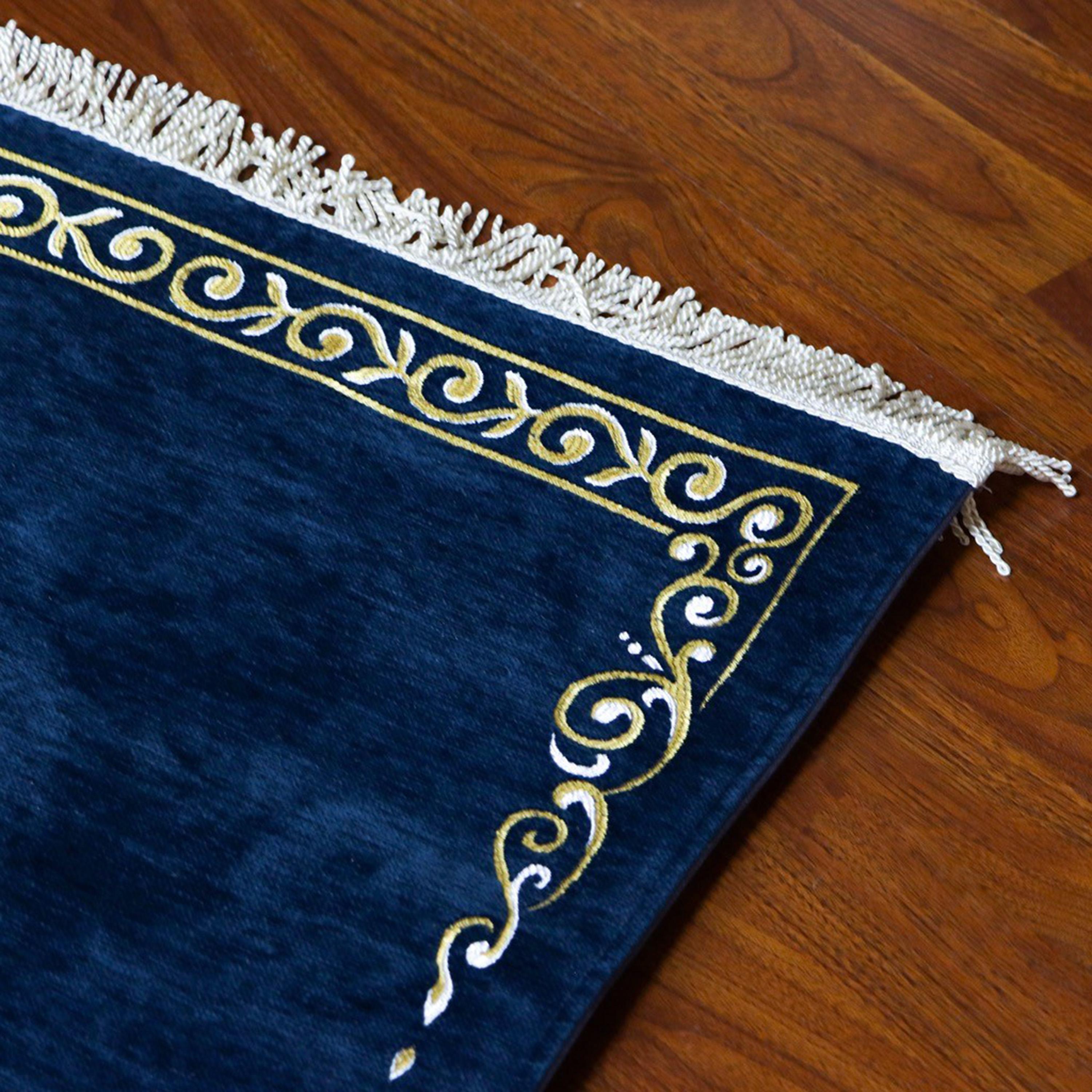 Salam Printed Prayer Mat - 110x70 cm-household-rugsandcarpets-prayermats-image-2