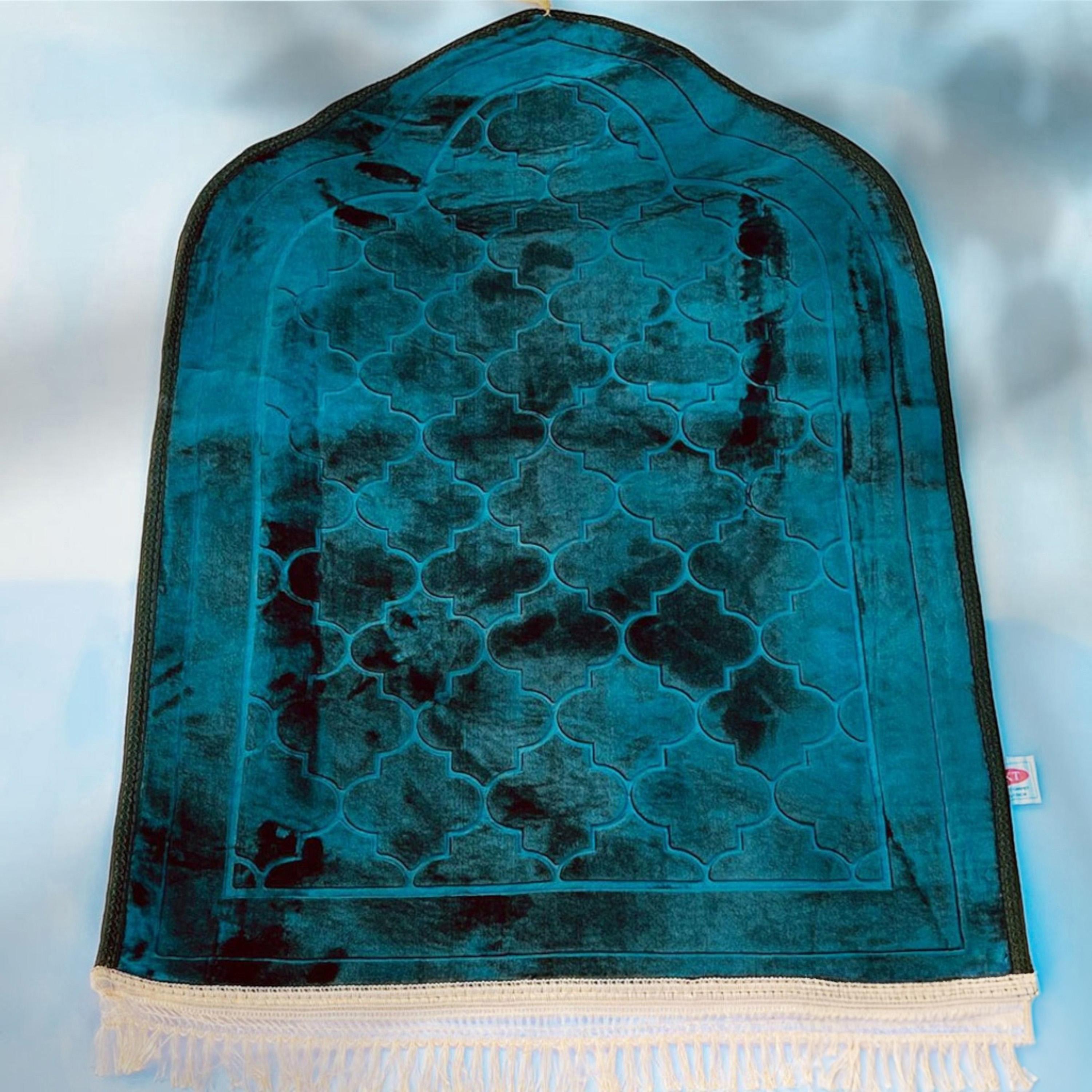 Arch Shape Padded Prayer Mat - 120x80 cm-household-rugsandcarpets-prayermats-image-1