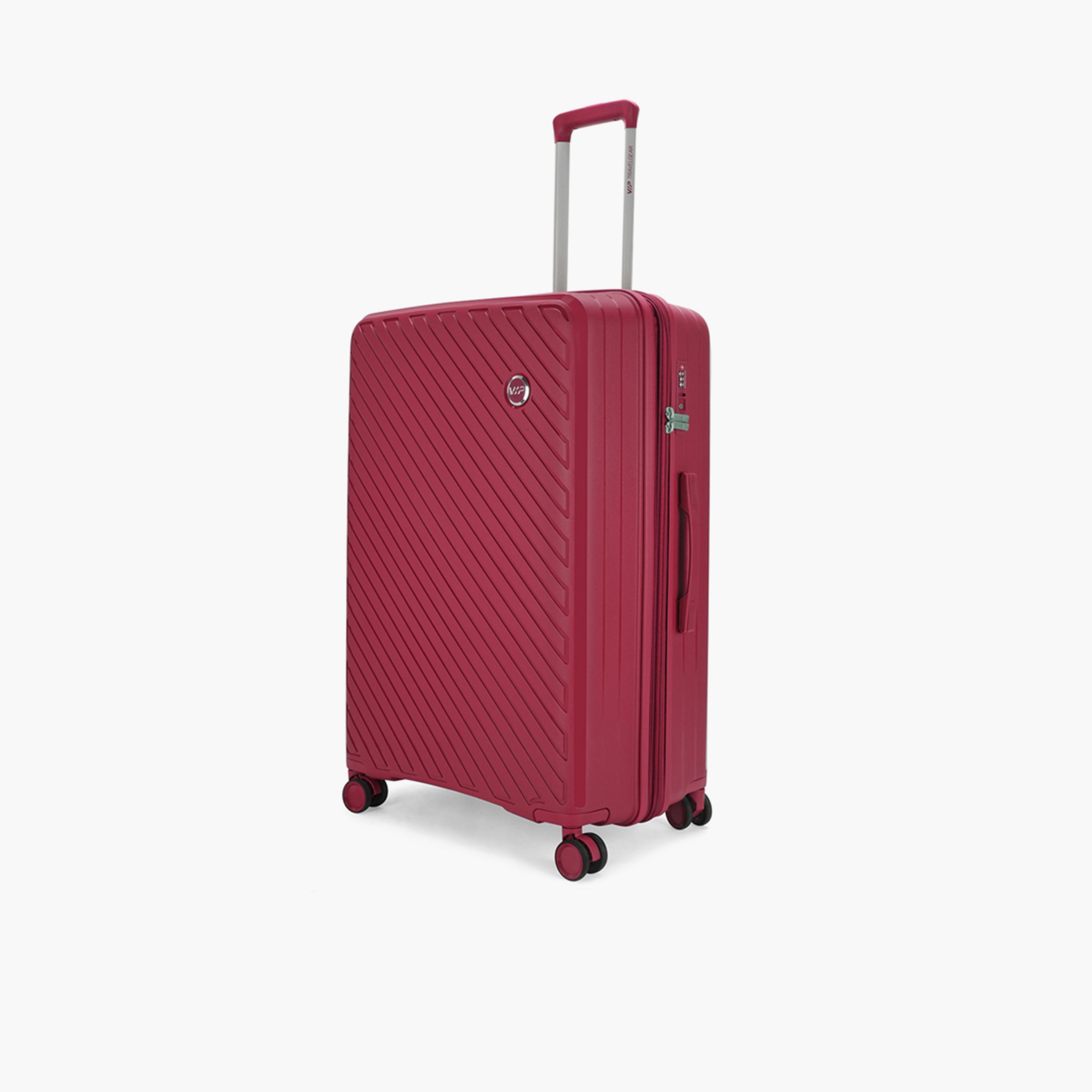 VIP Haze Plus Set Of 3 Polycarbonate with ABS Hard Sided 4-Wheeler Spinner Trolley Bag with TSA Lock-travel-luggagesandbags-luggage-image-5