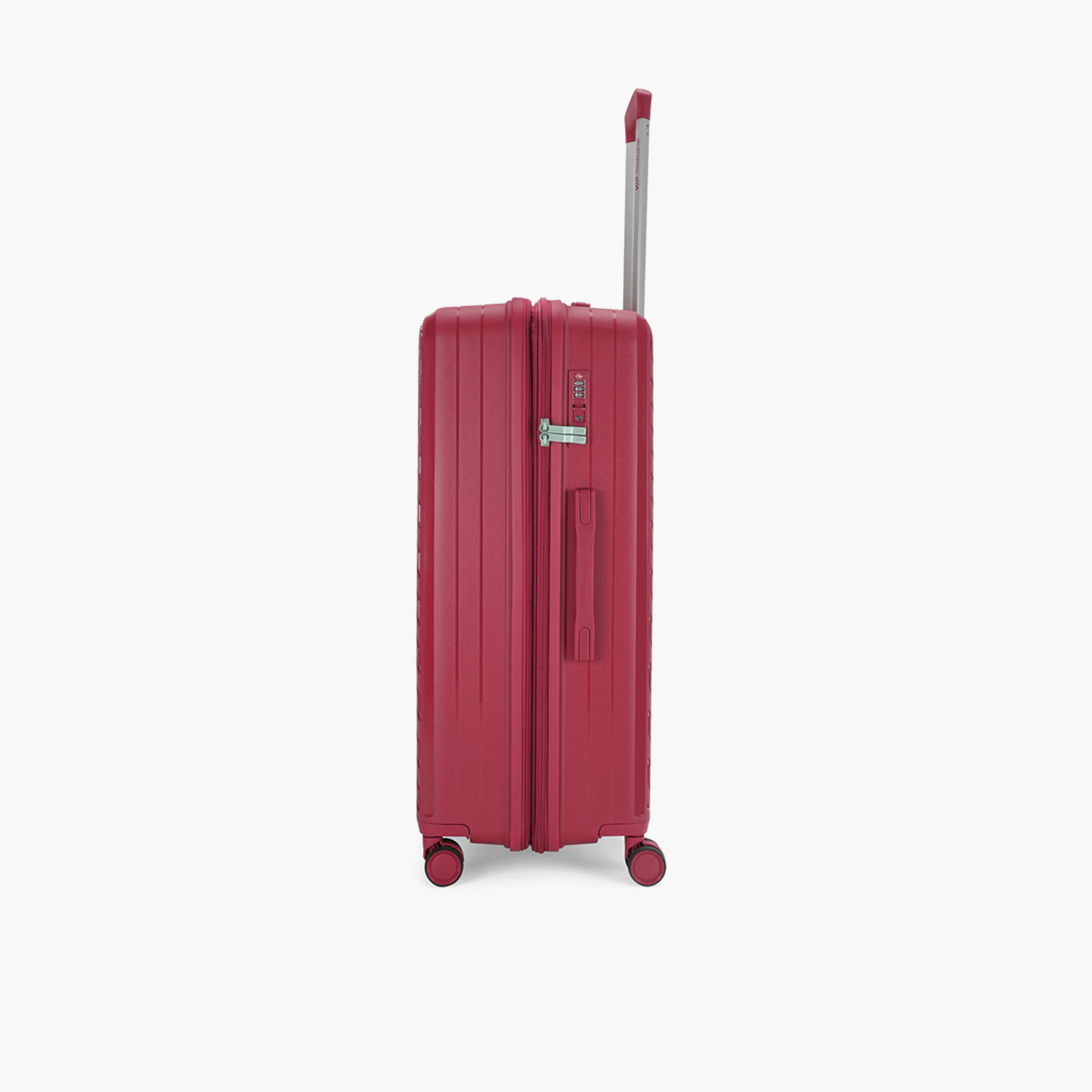 VIP Haze Plus Set Of 3 Polycarbonate with ABS Hard Sided 4-Wheeler Spinner Trolley Bag with TSA Lock-travel-luggagesandbags-luggage-image-9