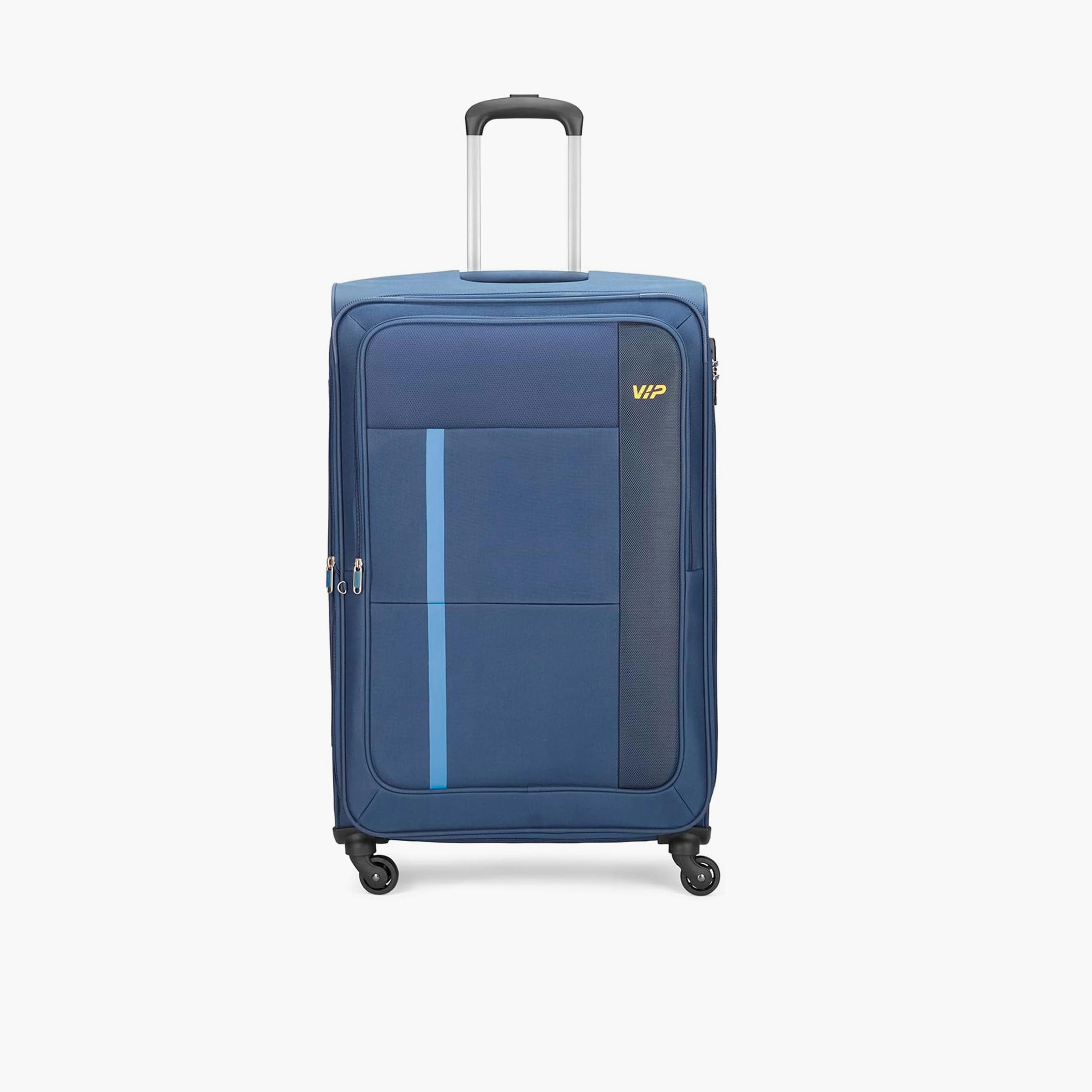 VIP Toronto Plus Set Of 3 Polycarbonate with ABS Soft Sided 4-Wheeler Spinner Trolley Bag with TSA Lock-travel-luggagesandbags-luggage-image-4