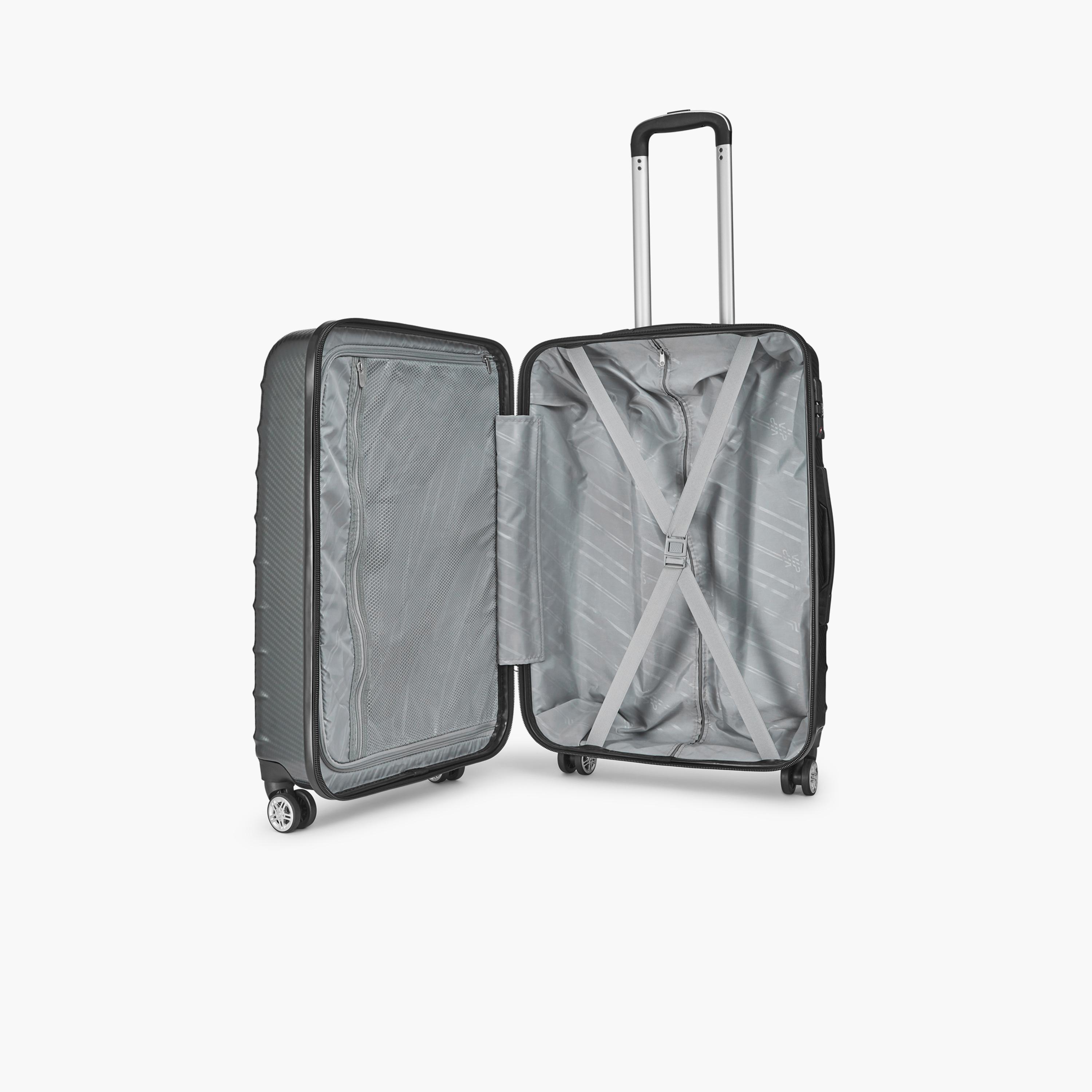 VIP Lisbon Set Of 3 Polycarbonate with ABS Hard Sided 4-Wheeler Spinner Trolley Bag with Combination Lock-travel-luggagesandbags-luggage-image-7