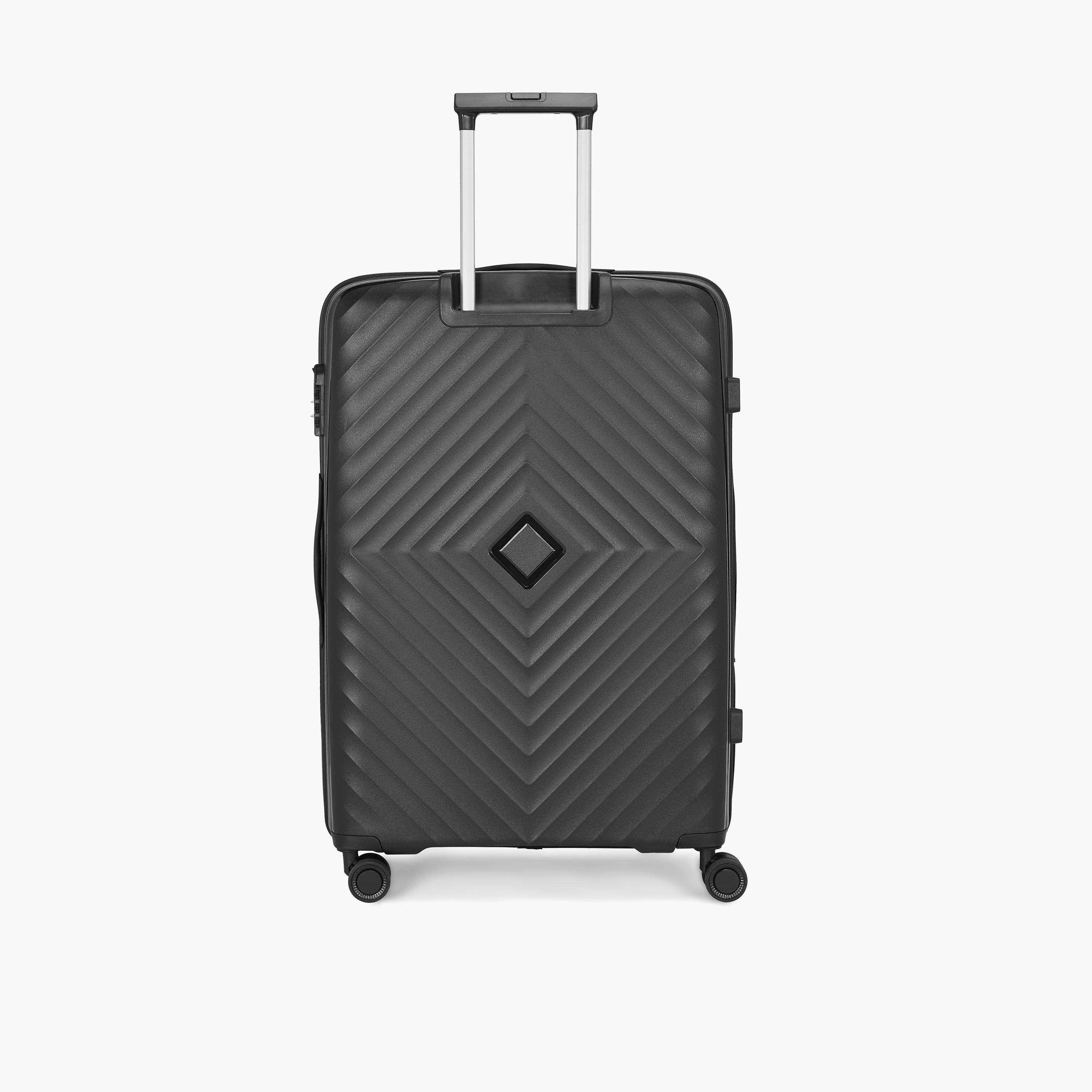 VIP Quad Set Of 3 Polypropylene Hard Sided 4-Wheeler Spinner Trolley Bag with TSA Lock-travel-luggagesandbags-luggage-image-7