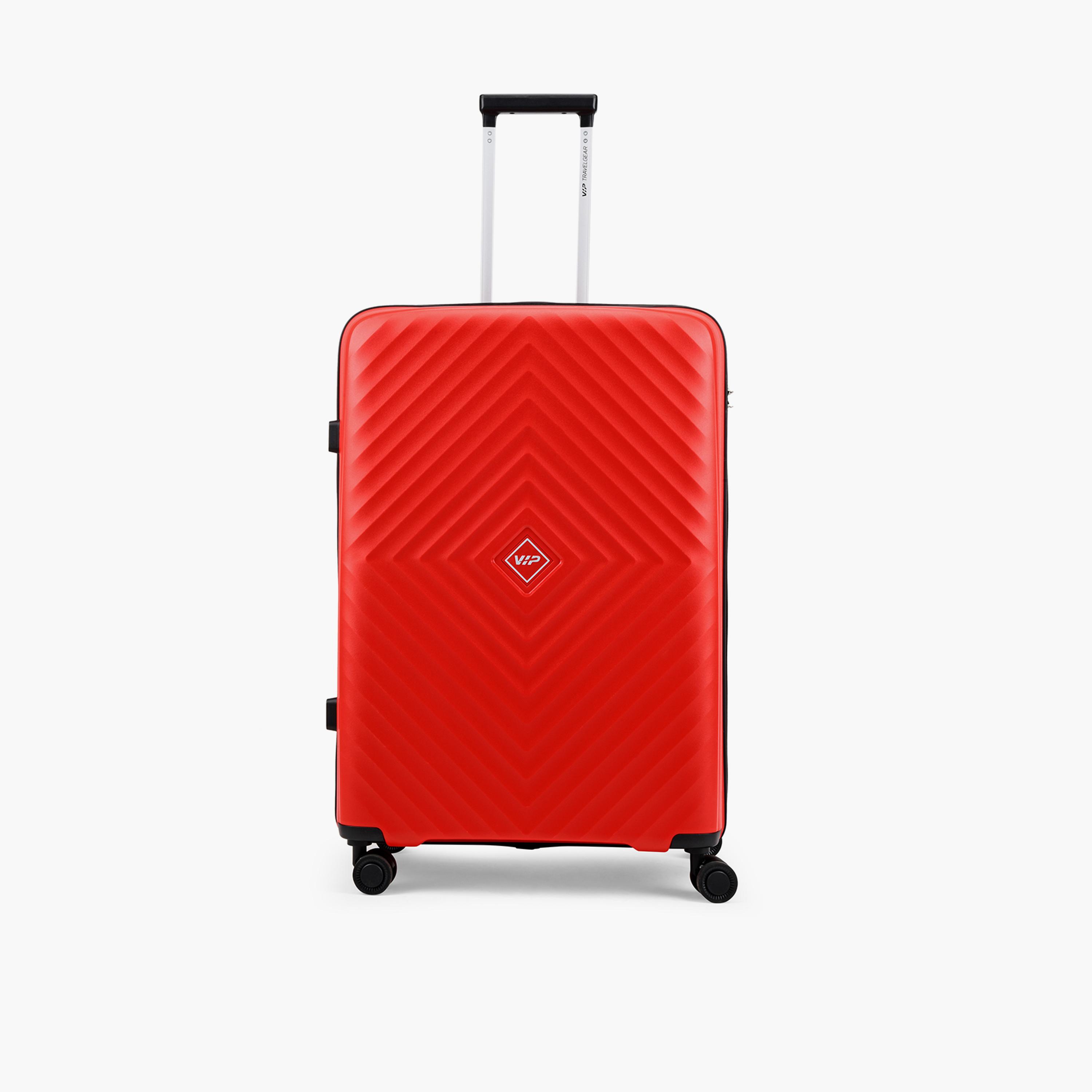 VIP Quad Set Of 3 Polypropylene Hard Sided 4-Wheeler Spinner Trolley Bag with TSA Lock-travel-luggagesandbags-luggage-image-4