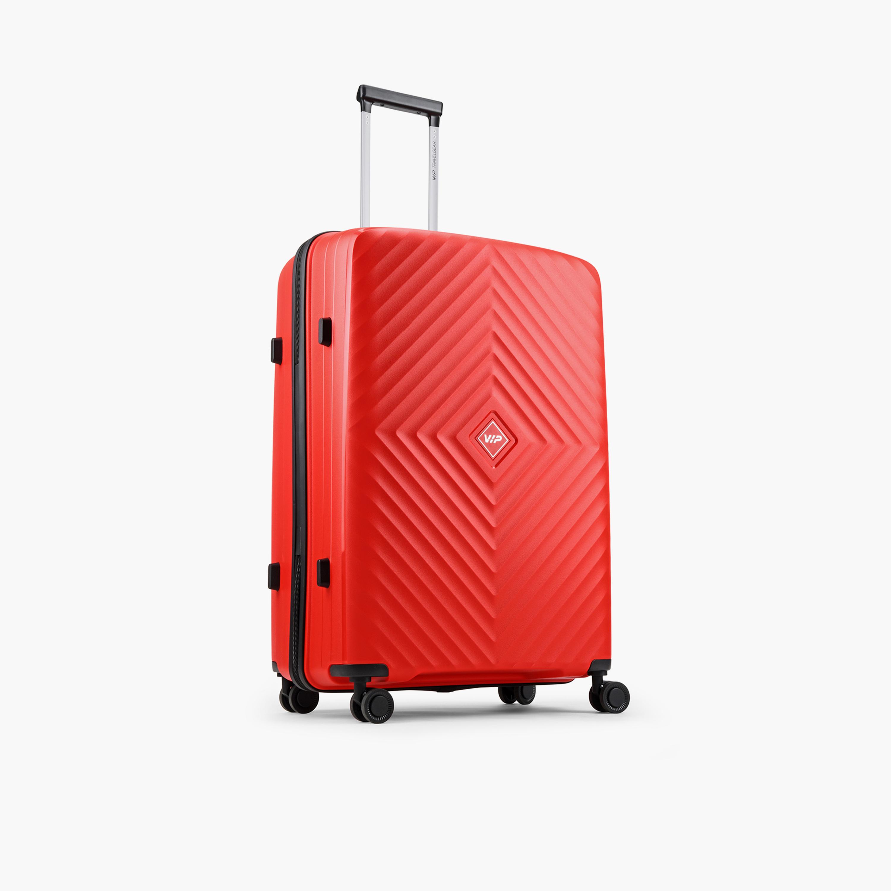 VIP Quad Set Of 3 Polypropylene Hard Sided 4-Wheeler Spinner Trolley Bag with TSA Lock-travel-luggagesandbags-luggage-image-5