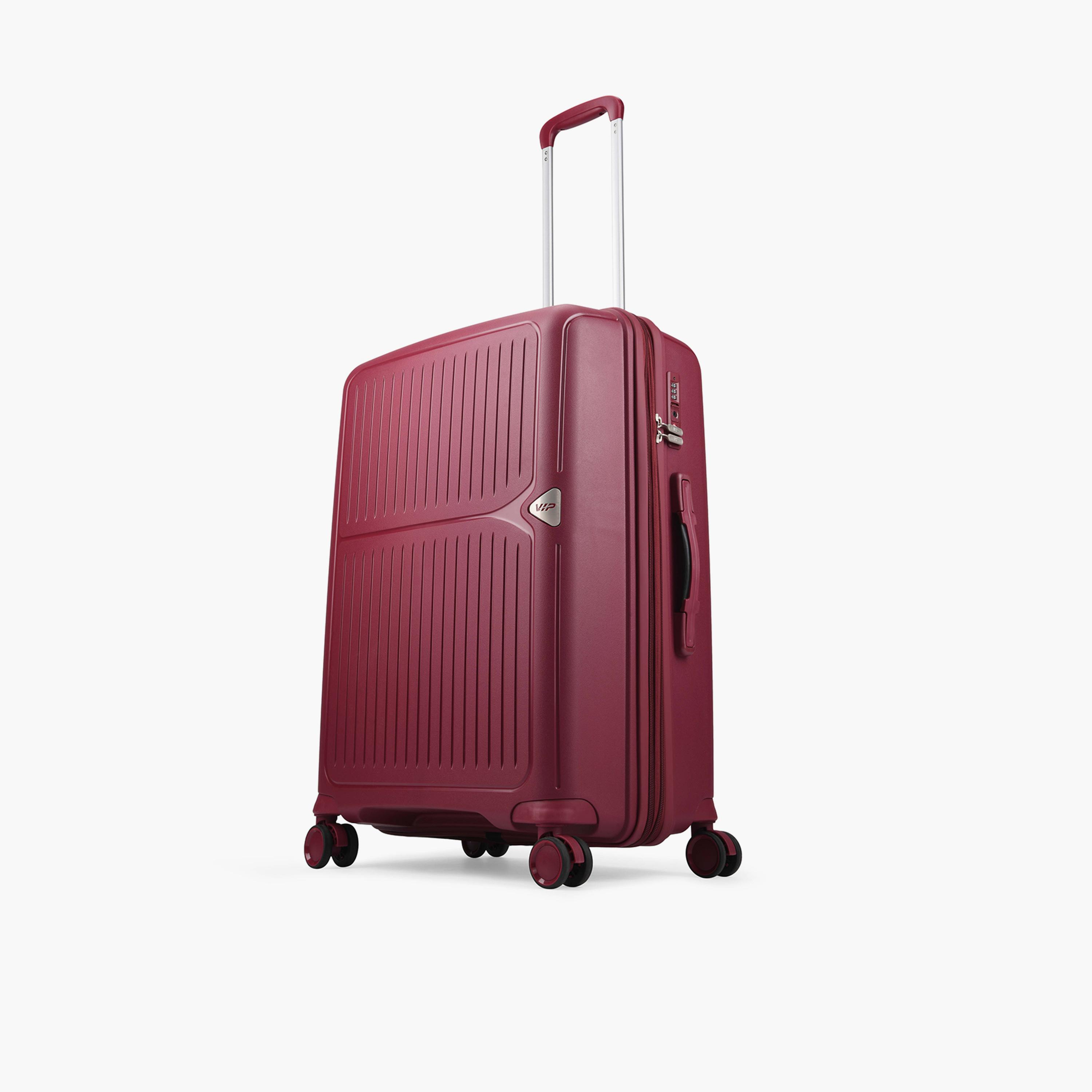 VIP  Locus Max Set Of 3 Polycarbonate with ABS Hard Sided 4-Wheeler Spinner Trolley Bag with TSA Lock-travel-luggagesandbags-luggage-image-6