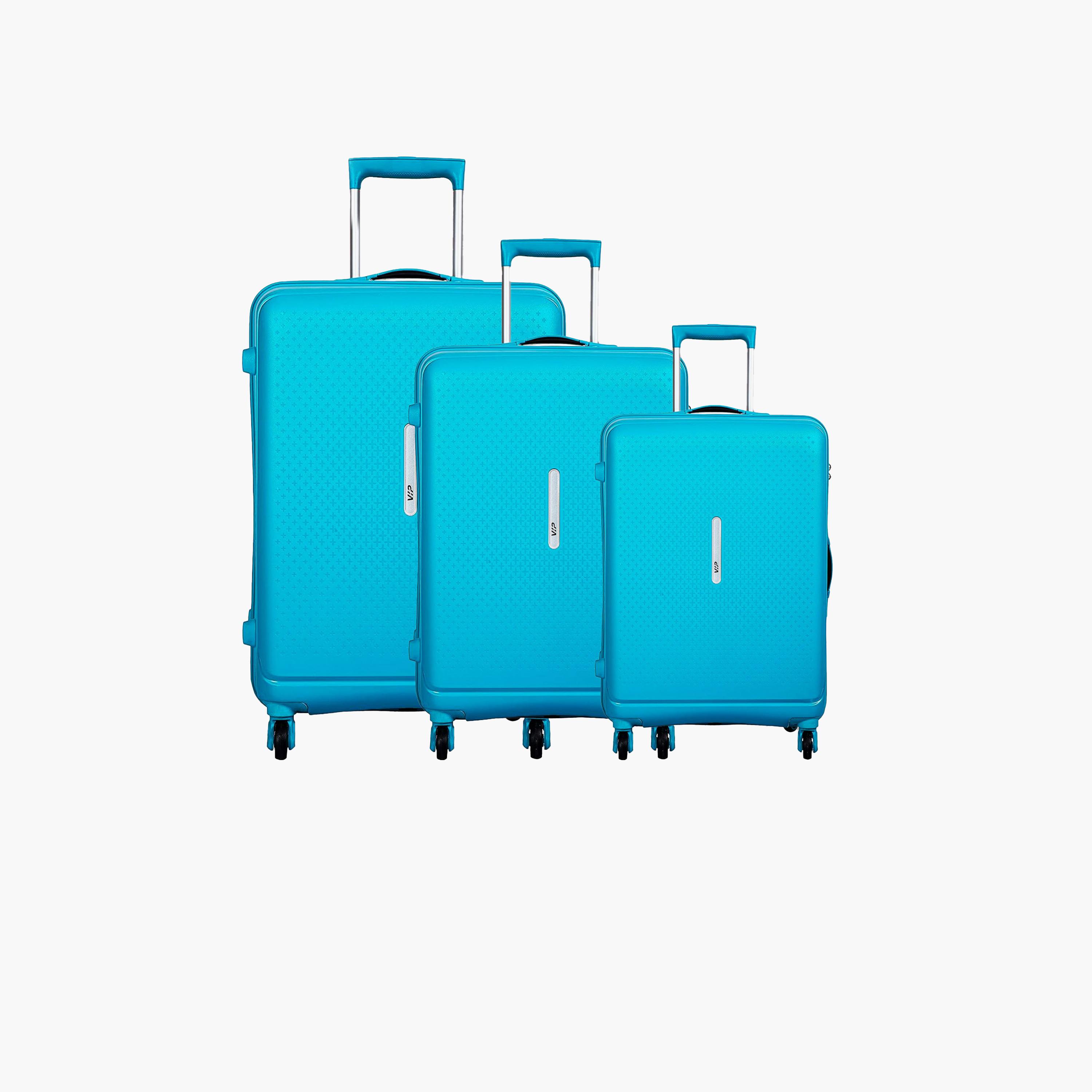 VIP Stargaze Exp Set Of 3 Polycarbonate with ABS Hard Sided 4-Wheeler Spinner Trolley Bag with TSA Lock-travel-luggagesandbags-luggage-image-1