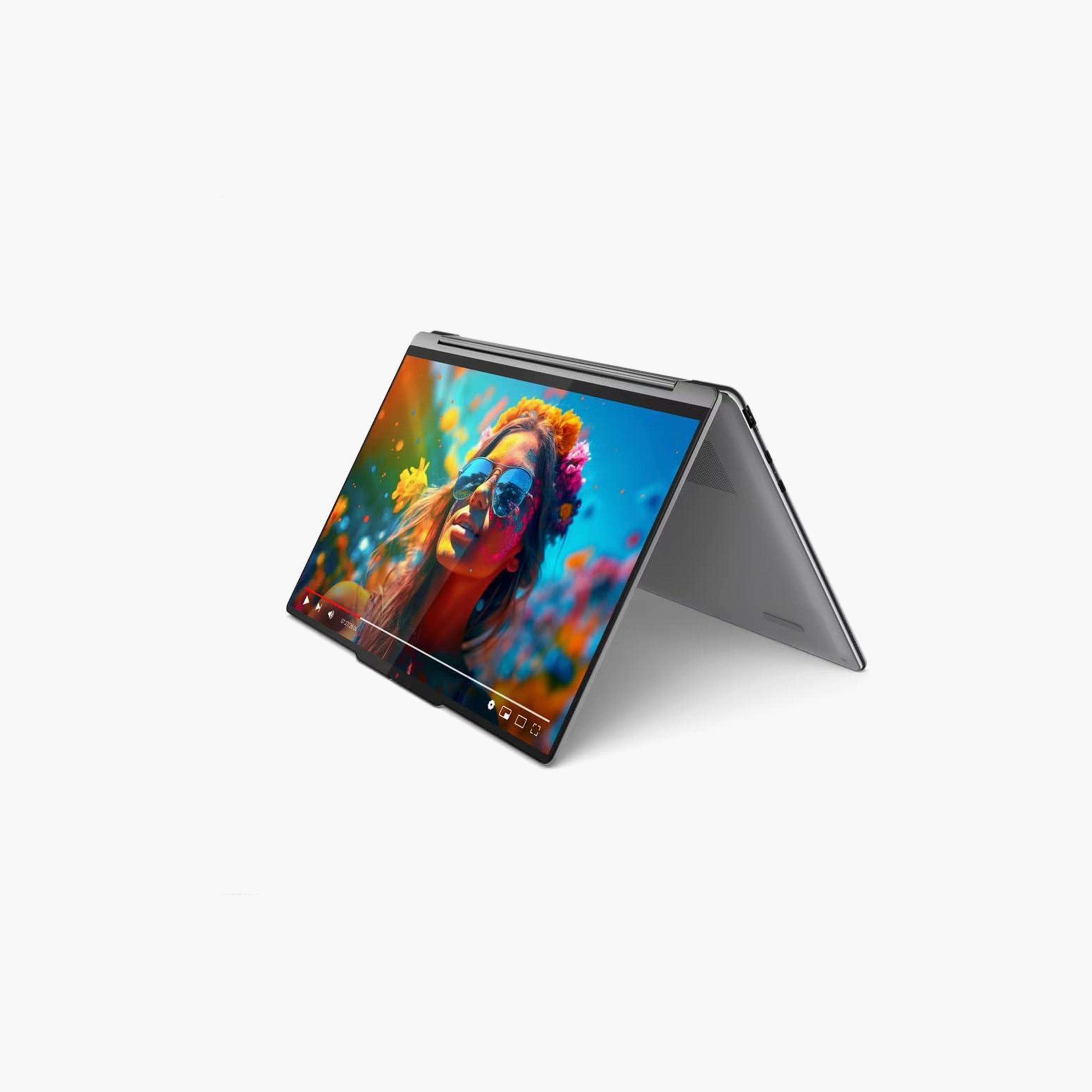 لينوفو يوجا 9 14" 4K (2024) ألترا 7-155H، 16 جيجا رام، 1 تيرا SSD، إنتل أرك، ويندوز 11 - لونا رمادي-electronics-laptops-image-2