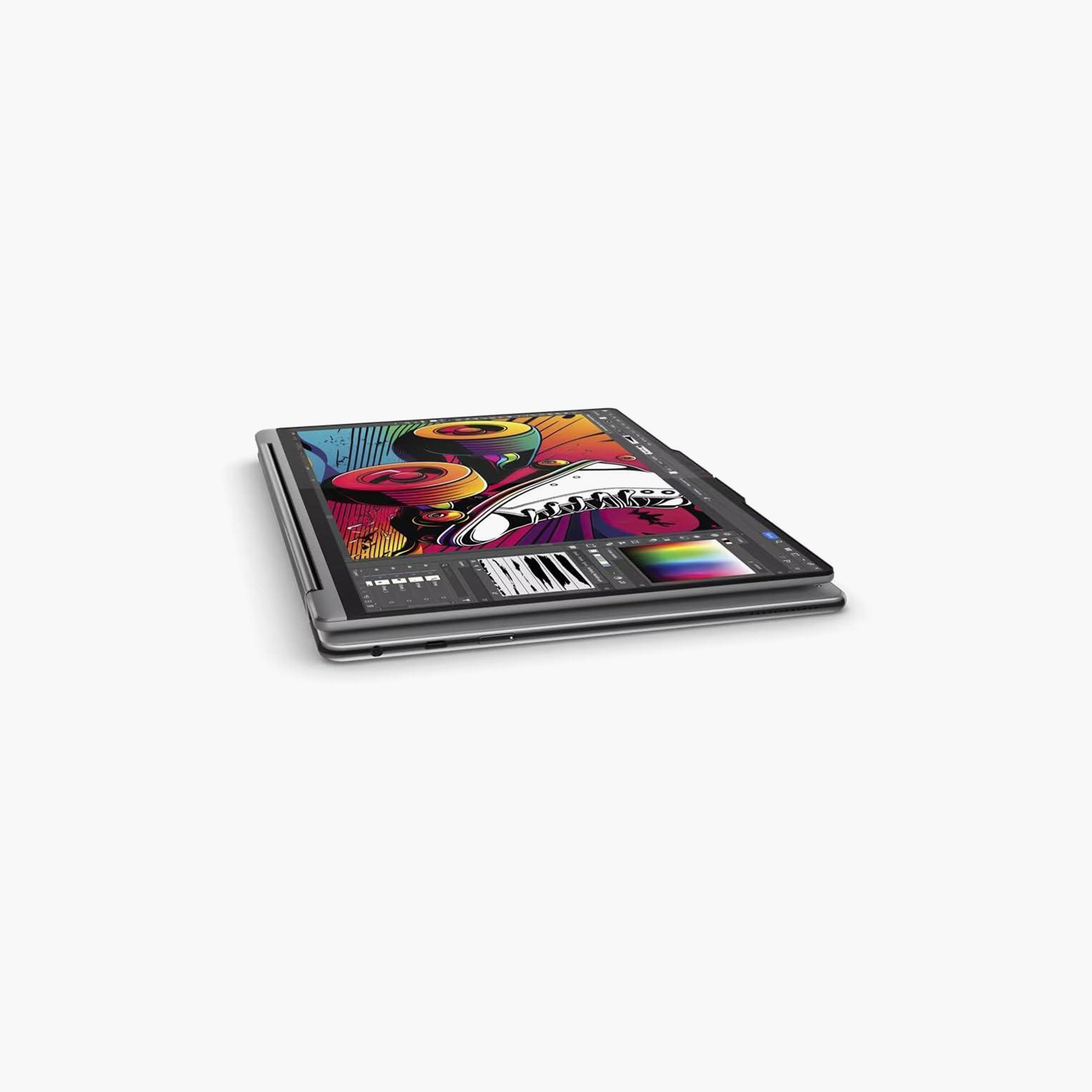 لينوفو يوجا 9 14" 4K (2024) ألترا 7-155H، 16 جيجا رام، 1 تيرا SSD، إنتل أرك، ويندوز 11 - لونا رمادي-electronics-laptops-image-4