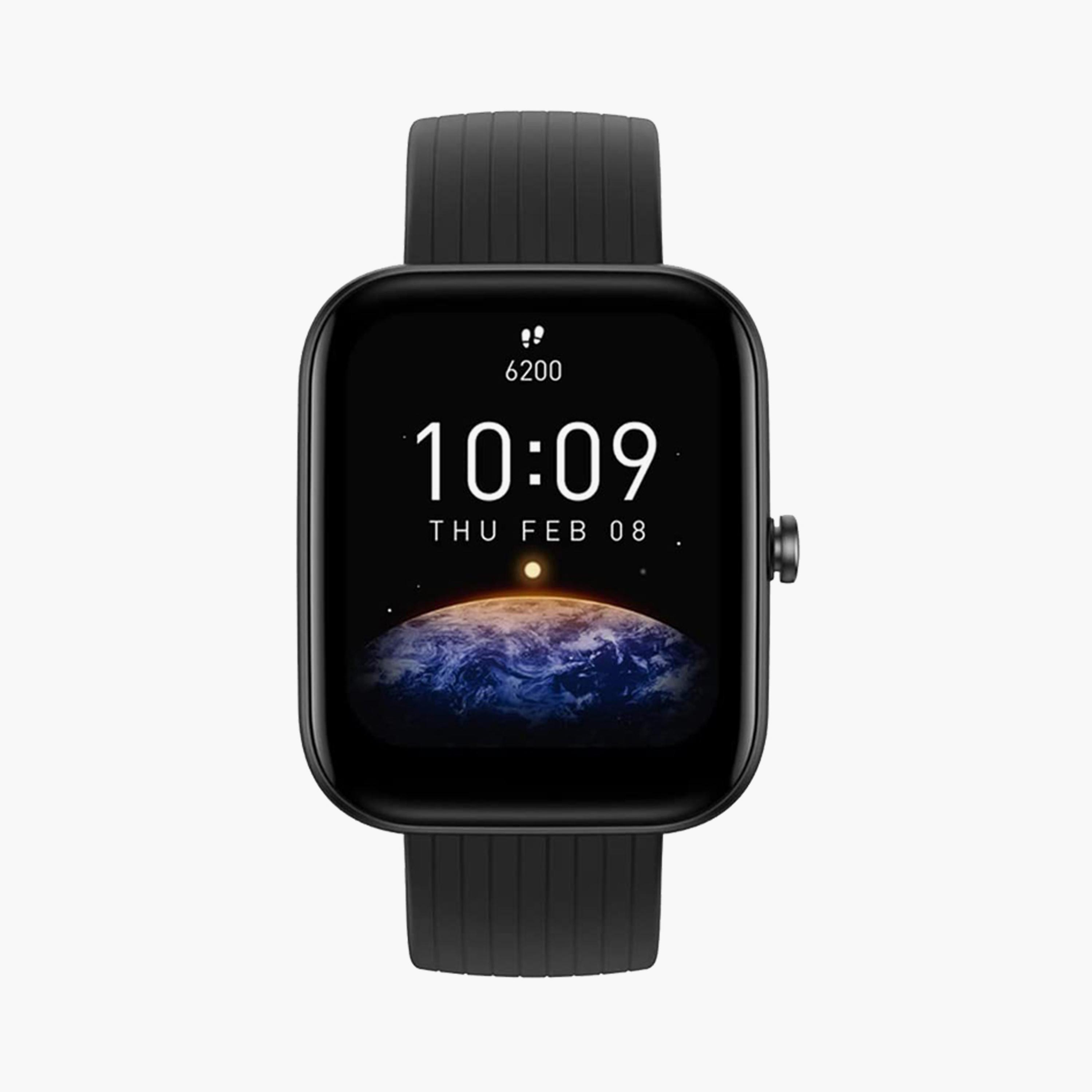 Amazfit Smart Watch Bip 3 - Black-electronics-smartwatches-image-1