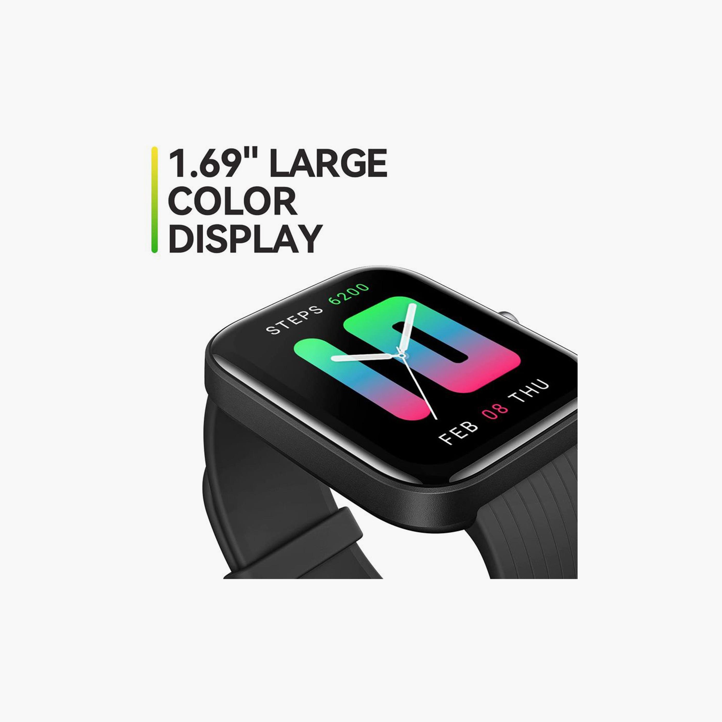 Amazfit Smart Watch Bip 3 Pro - Black-electronics-smartwatches-image-3