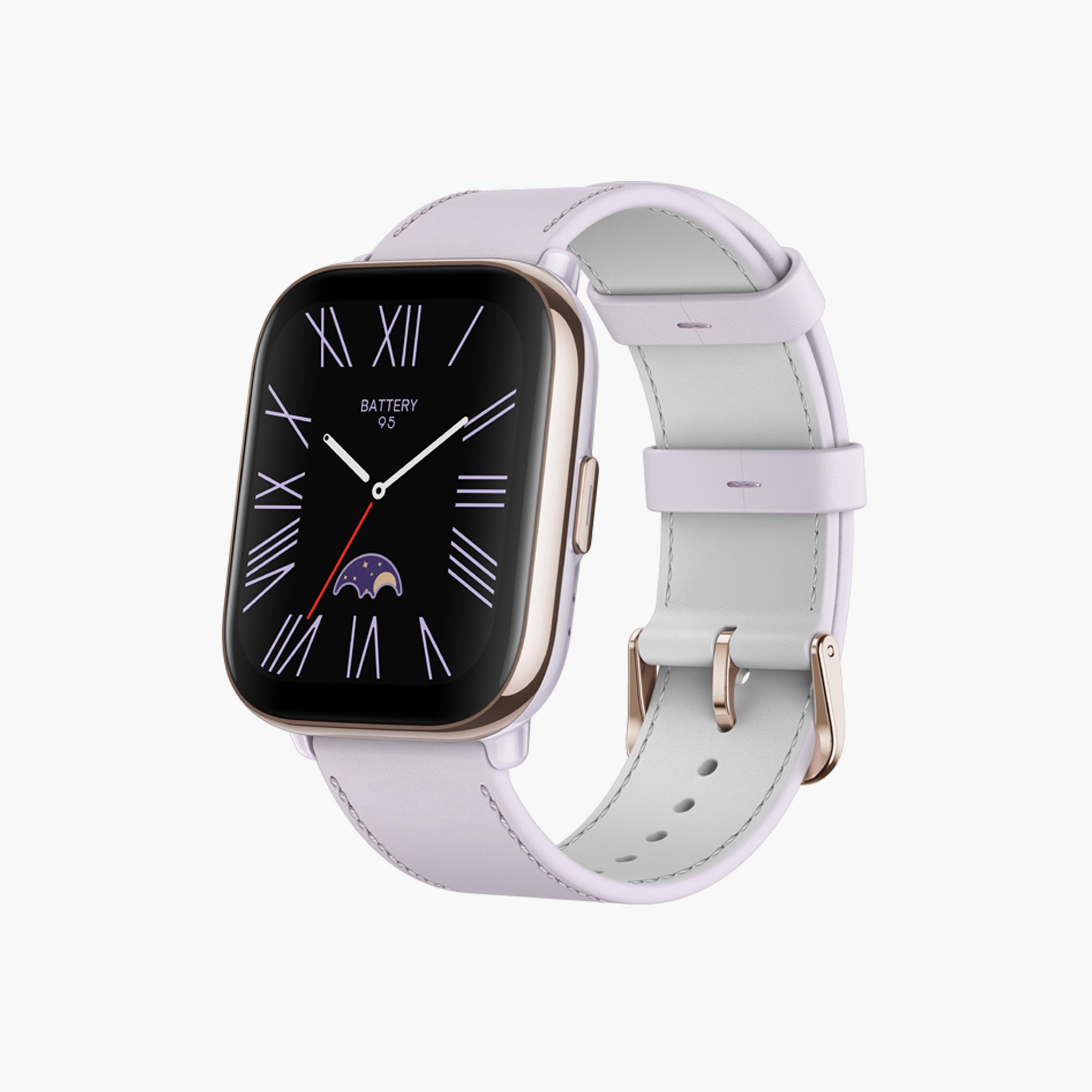 Amazfit Active Smart Watch - Lavender Purple-electronics-smartwatches-image-1